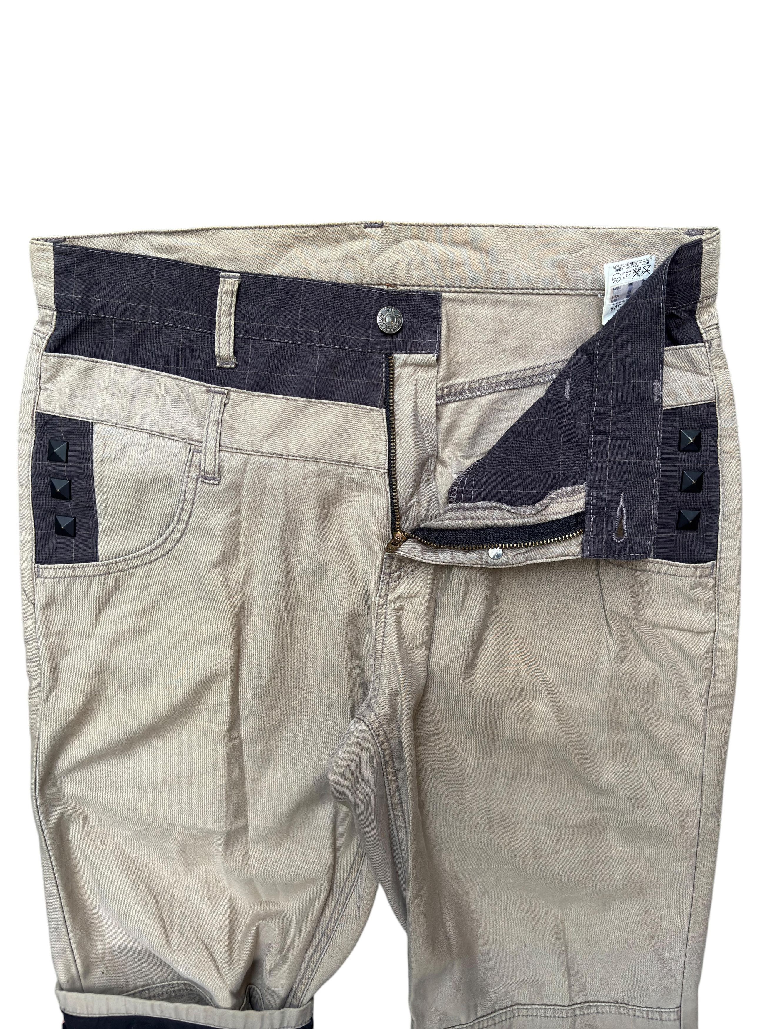 PPFM × Vintage PPFM Peyton Place For Men Union Jack Stud Punk Booze Piils Size US 35 - 11 Thumbnail