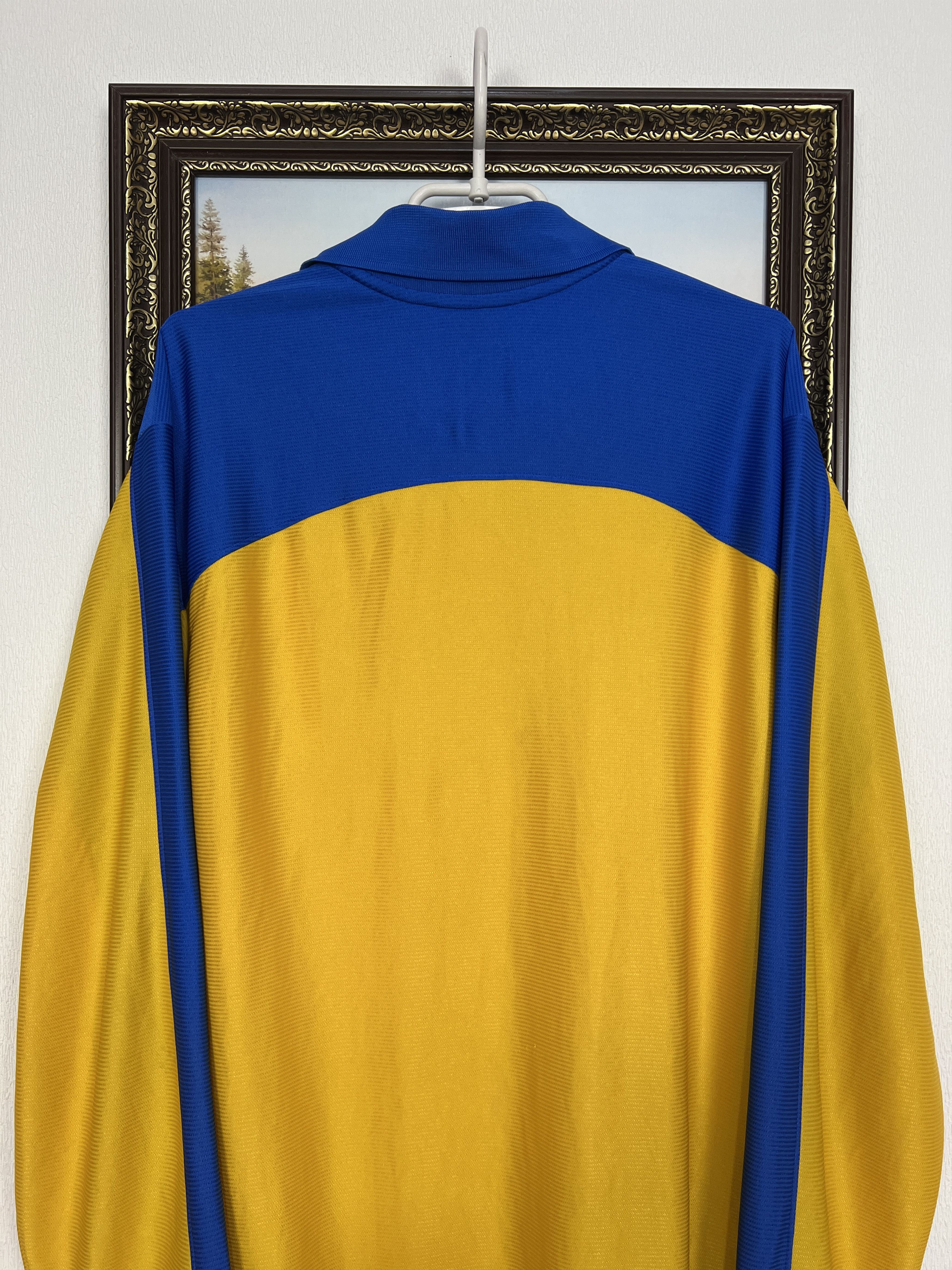 Nike Vintage Football Template Shirt Soccer Long Sleeve Jersey Size US XXL / EU 58 / 5 - 11 Thumbnail