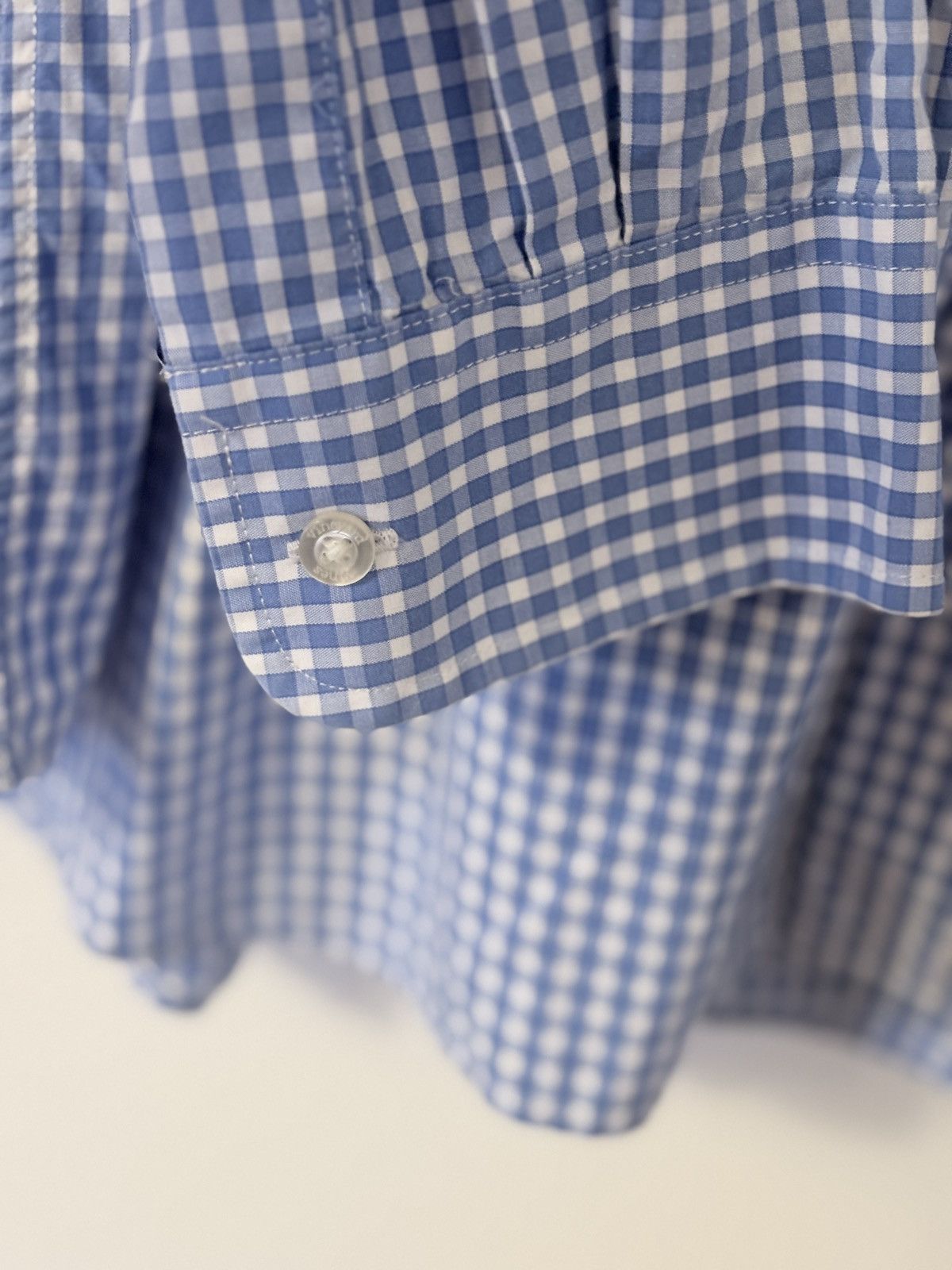 Vineyard Vines Vineyard Vines Blue Gingham Button-Down Whale Shirt Size US XXL / EU 58 / 5 - 5 Thumbnail
