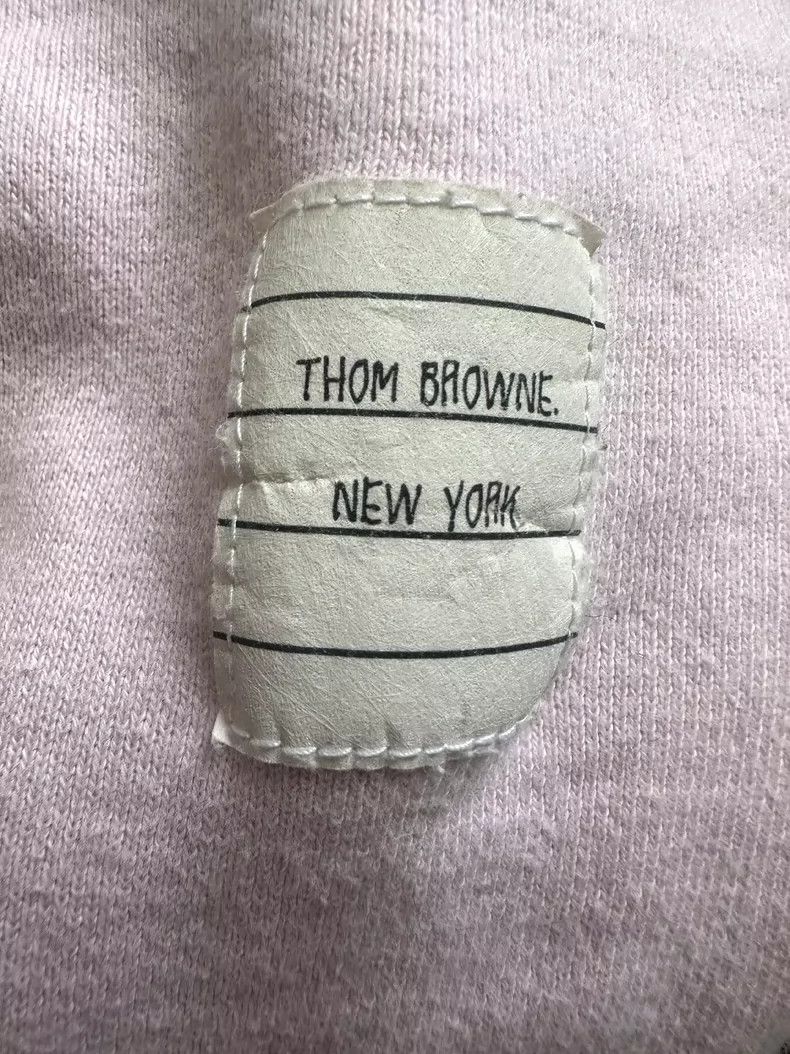 Thom Browne Thom Browne Striped badge sweatpants Size US 40 / EU 56 - 2 Thumbnail