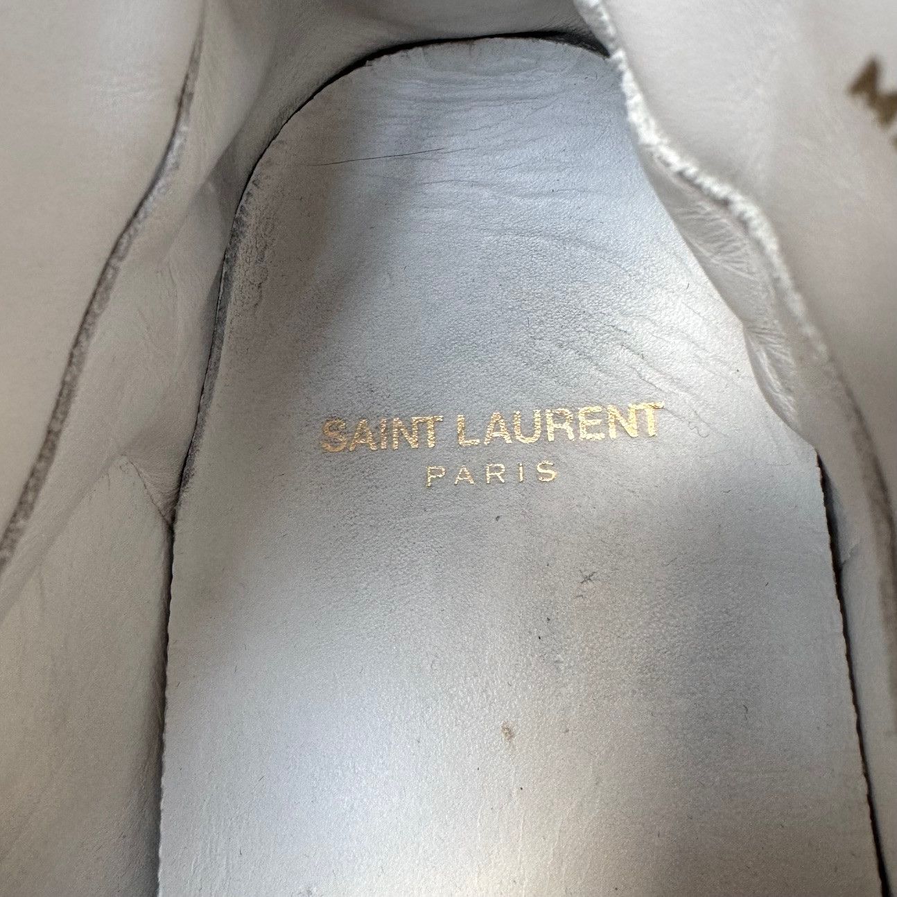 Saint Laurent Paris Saint Laurent Paris Tan Suede High-Top Sneakers Size US 7 / EU 40 - 13 Thumbnail