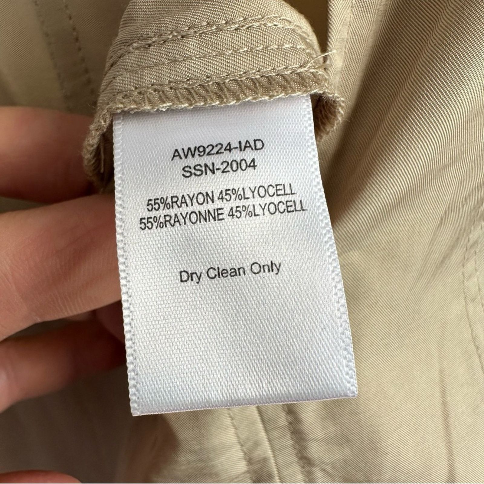 ATM Anthony Thomas Melillo ATM New Micro Twill Jogger Jumpsuit In Willow Bark Size 28" / US 6 / IT 42 - 6 Thumbnail