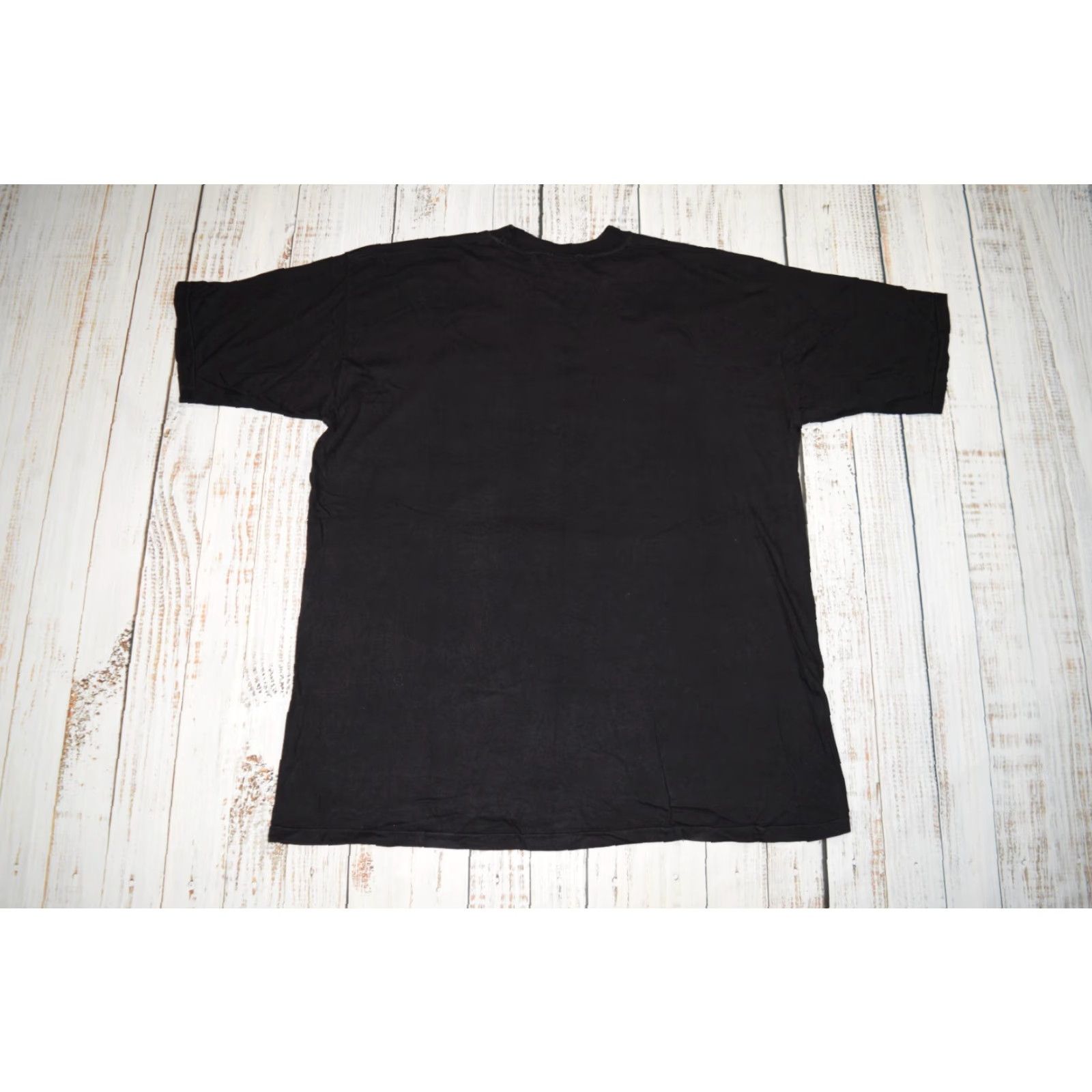 Vintage VINTAGE Poly Tees Hawaii T Shirt Unisex 3XL Black Graphic Tee 1990s Hawaii Neon Kauai Mens Womens Size US XXL / EU 58 / 5 - 7 Thumbnail