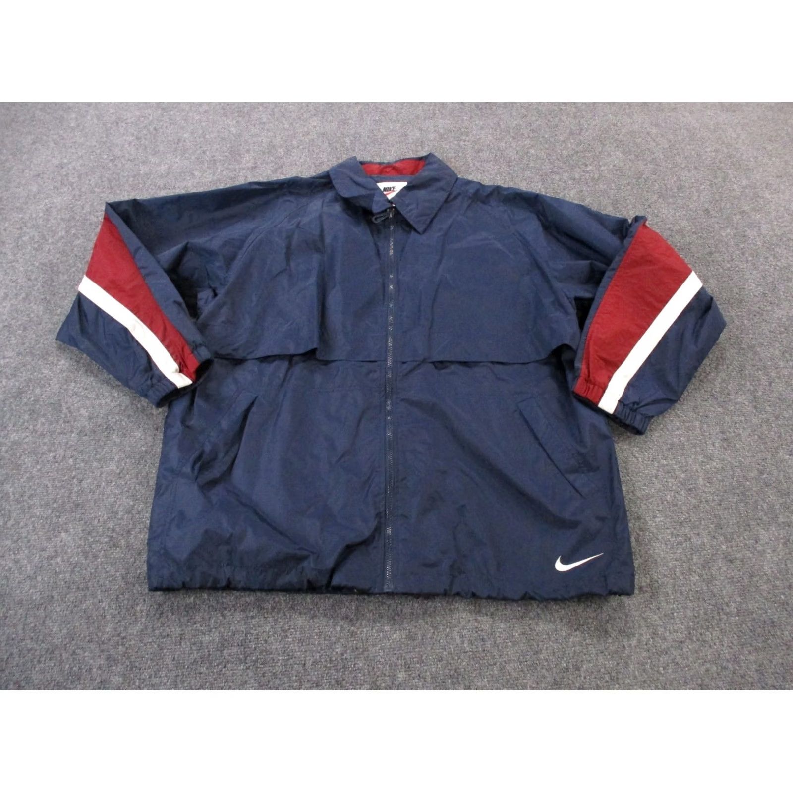 Nike Nike Jacket Mens L Retro Athletic Windbreaker Vented Swoosh Sportswear Track Hiking Size US L / EU 52-54 / 3 - 2 Thumbnail