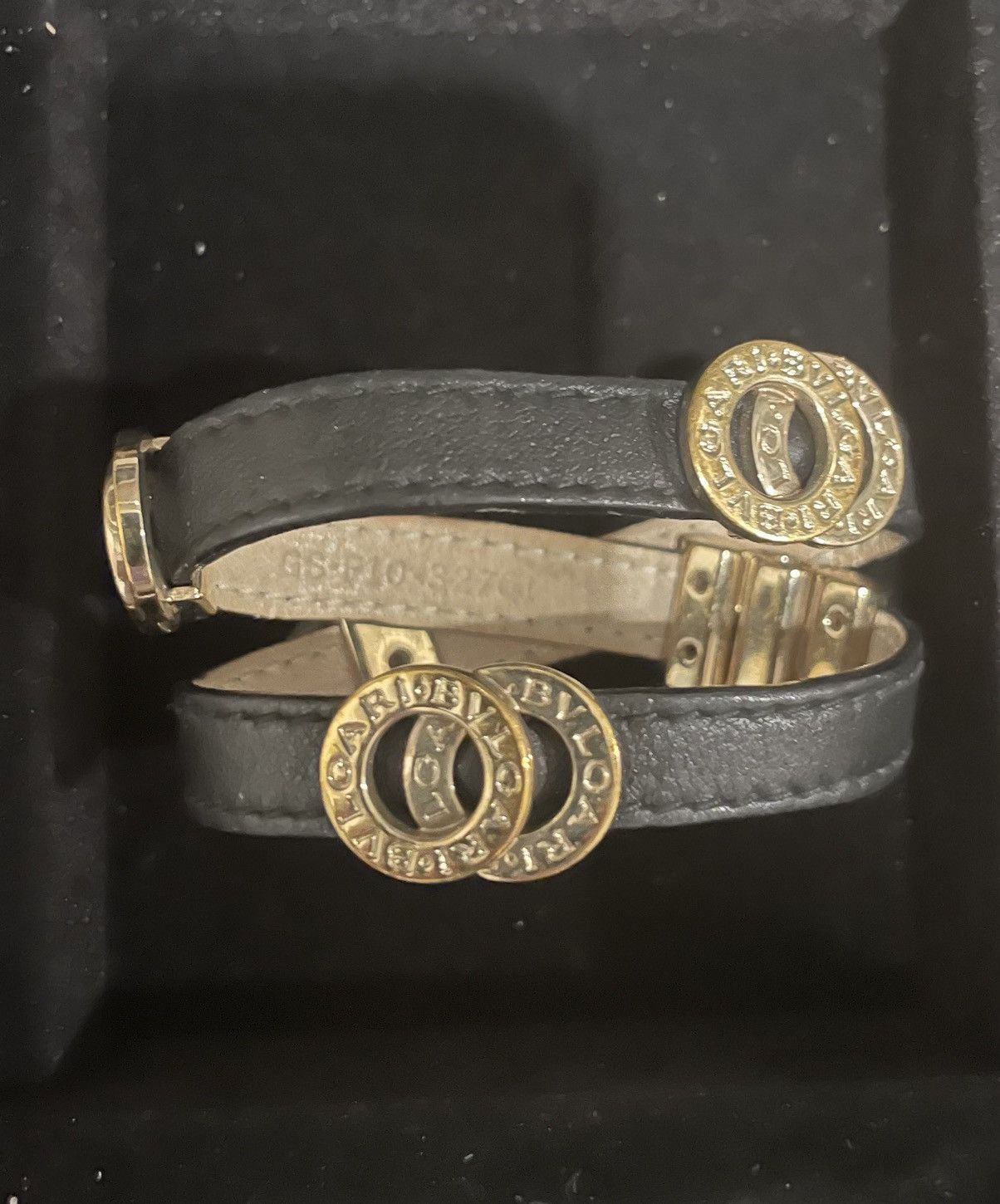 Laura Lombardi Laura Lombardi Bulgari Leather Bracelet Size ONE SIZE - 1 Preview