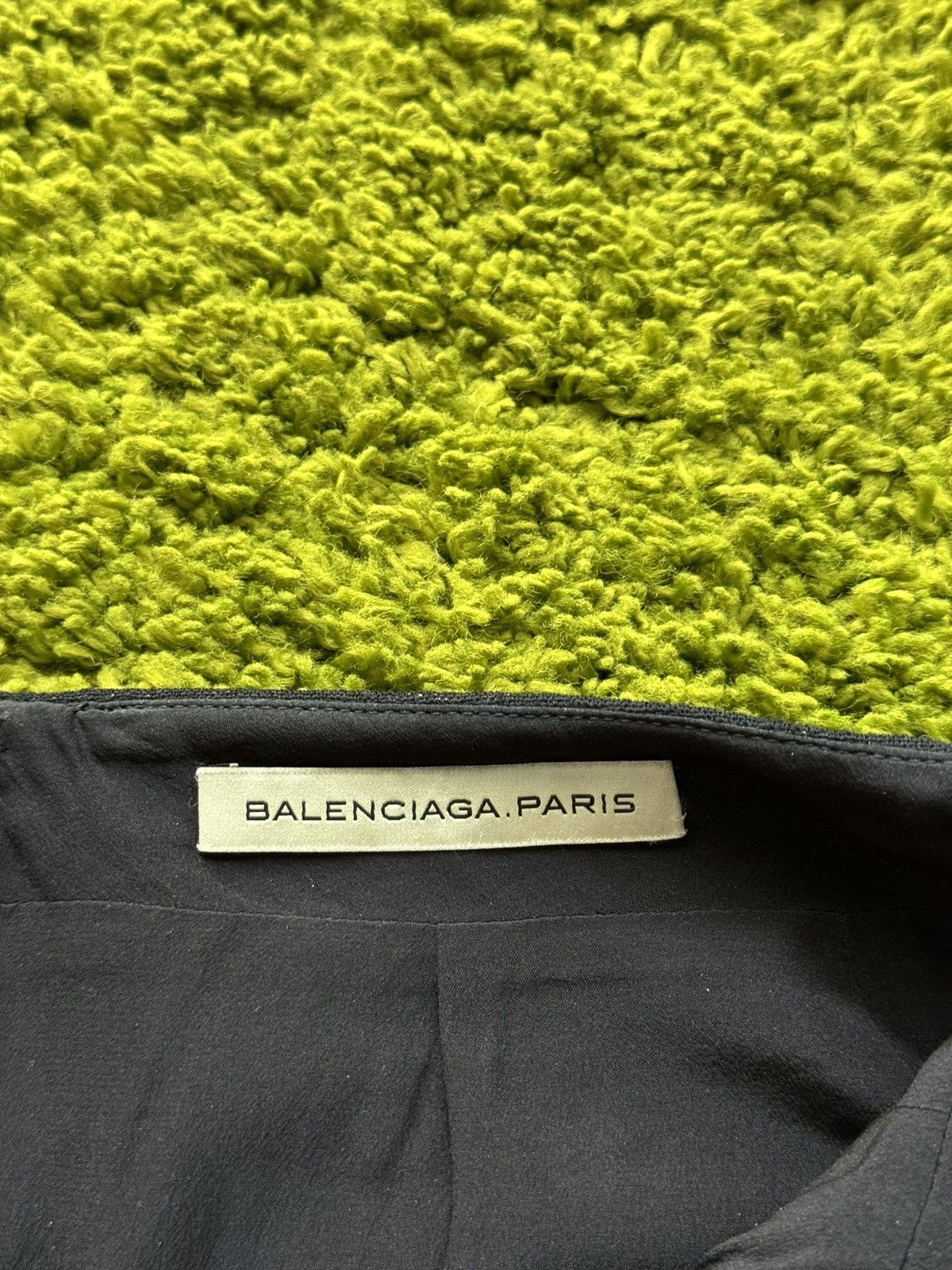 Balenciaga × Designer Balenciaga 2000s archive vintage striped wool mini skirt Size 26" / US 2 / IT 38 - 3 Thumbnail