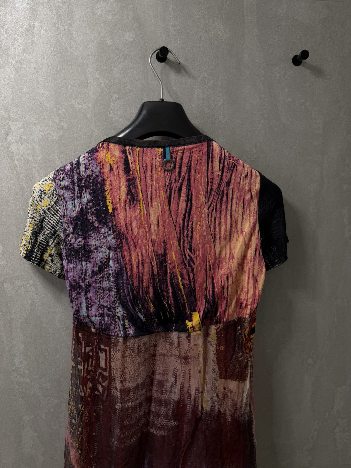 Other SAVE THE QUEEN Dress Bodycon Multicolor Print Shrot Sleeve Size XL / US 12-14 / IT 48-50 - 11 Thumbnail