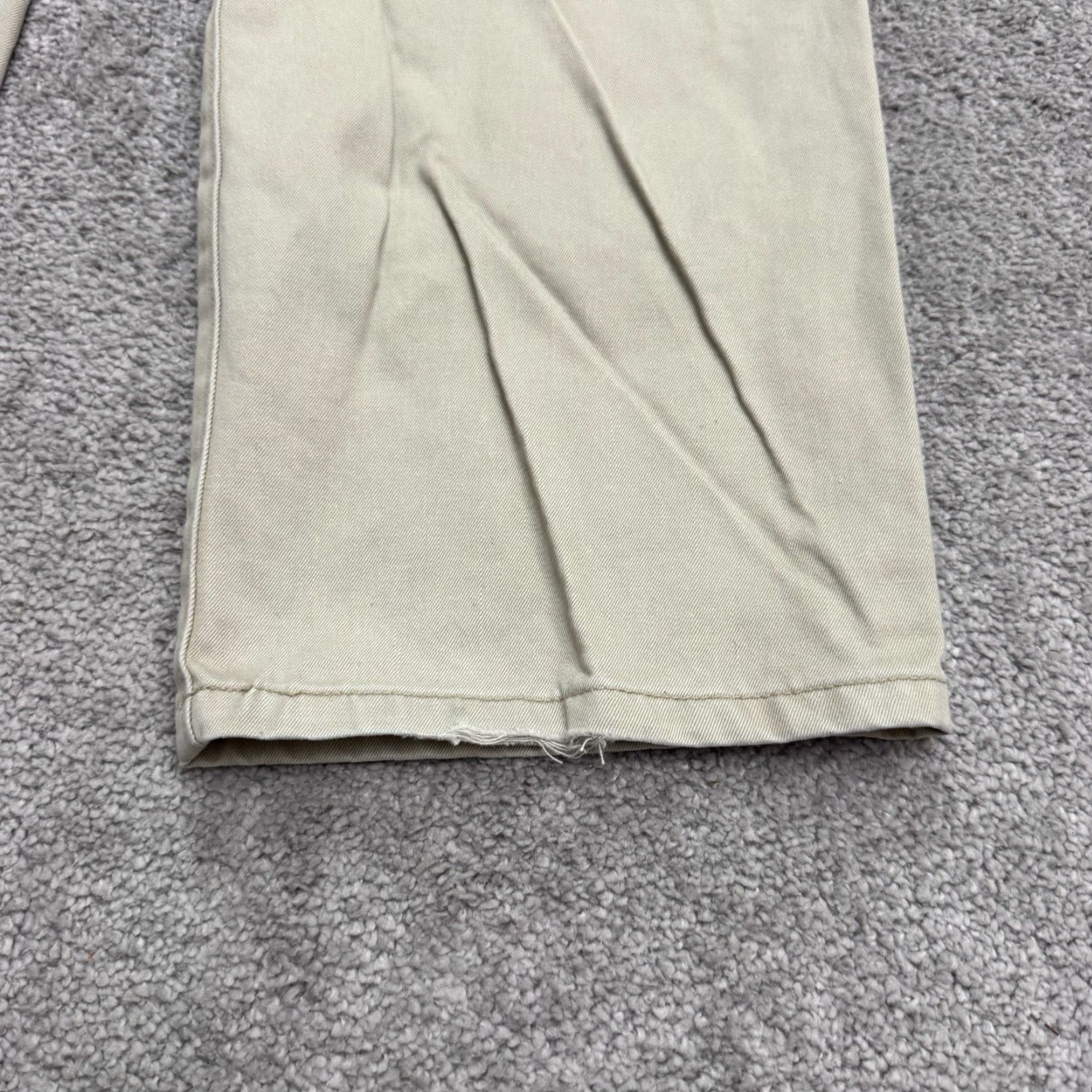 Gap VINTAGE Gap Blue Jeans Pants Men 34x30 Khaki Straight Cotton Casual Classic 90s Size US 34 / EU 50 - 4 Thumbnail