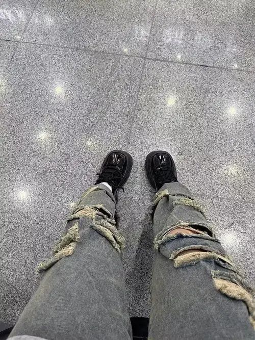 Other Ripped Jeans Women Oversize Baggy Pants Size 29" - 2 Thumbnail