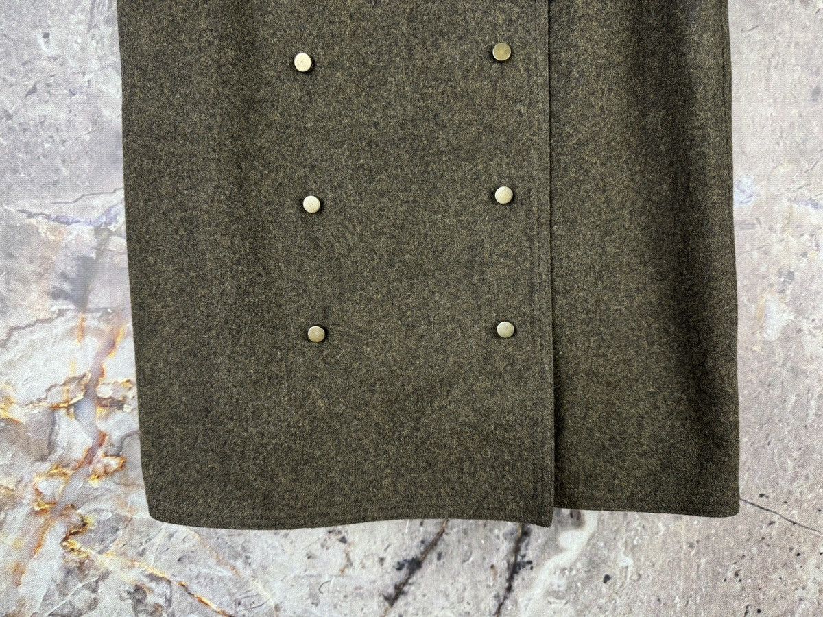 Max Mara Max Mara Wool Wrap Skirt Womens Brown Size Usa 6 Size 28" / US 6 / IT 42 - 3 Thumbnail