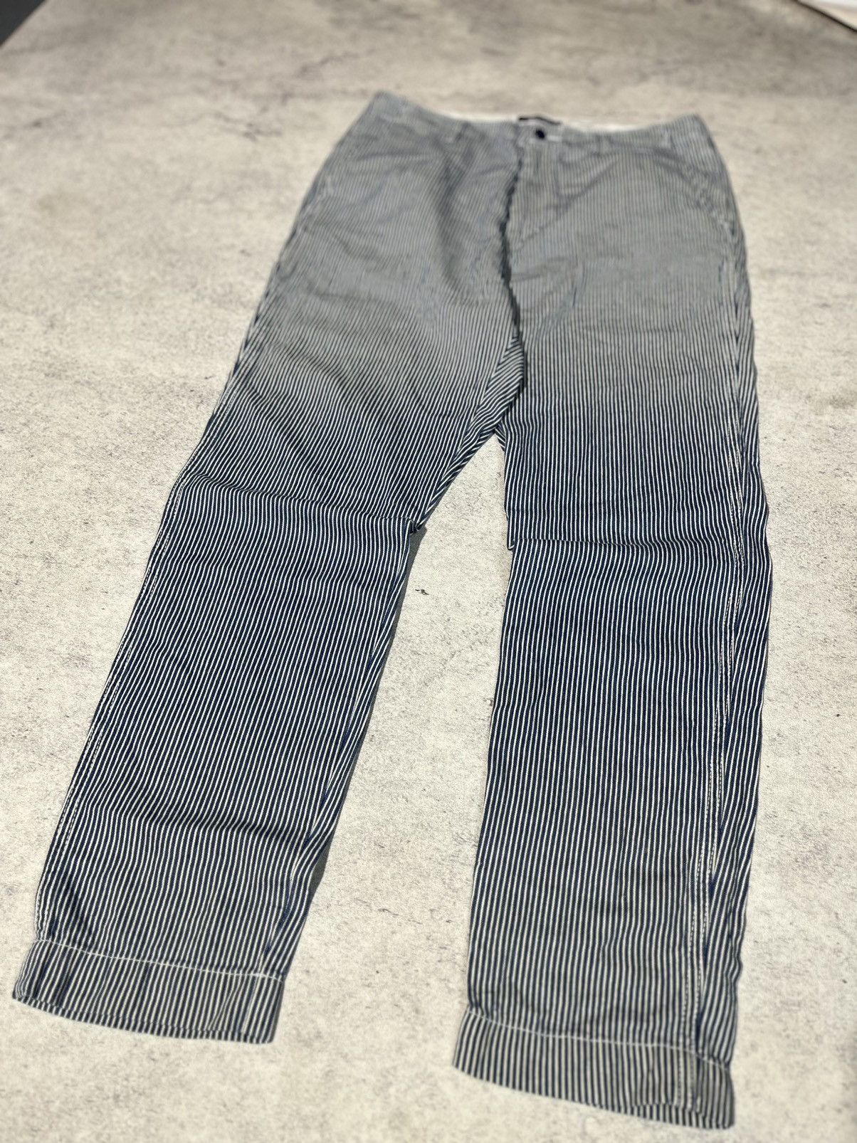 Ne-Net ISSEY MIYAKE - NET-NET Stripe relaxs pants Size US 32 / EU 48 - 5 Thumbnail