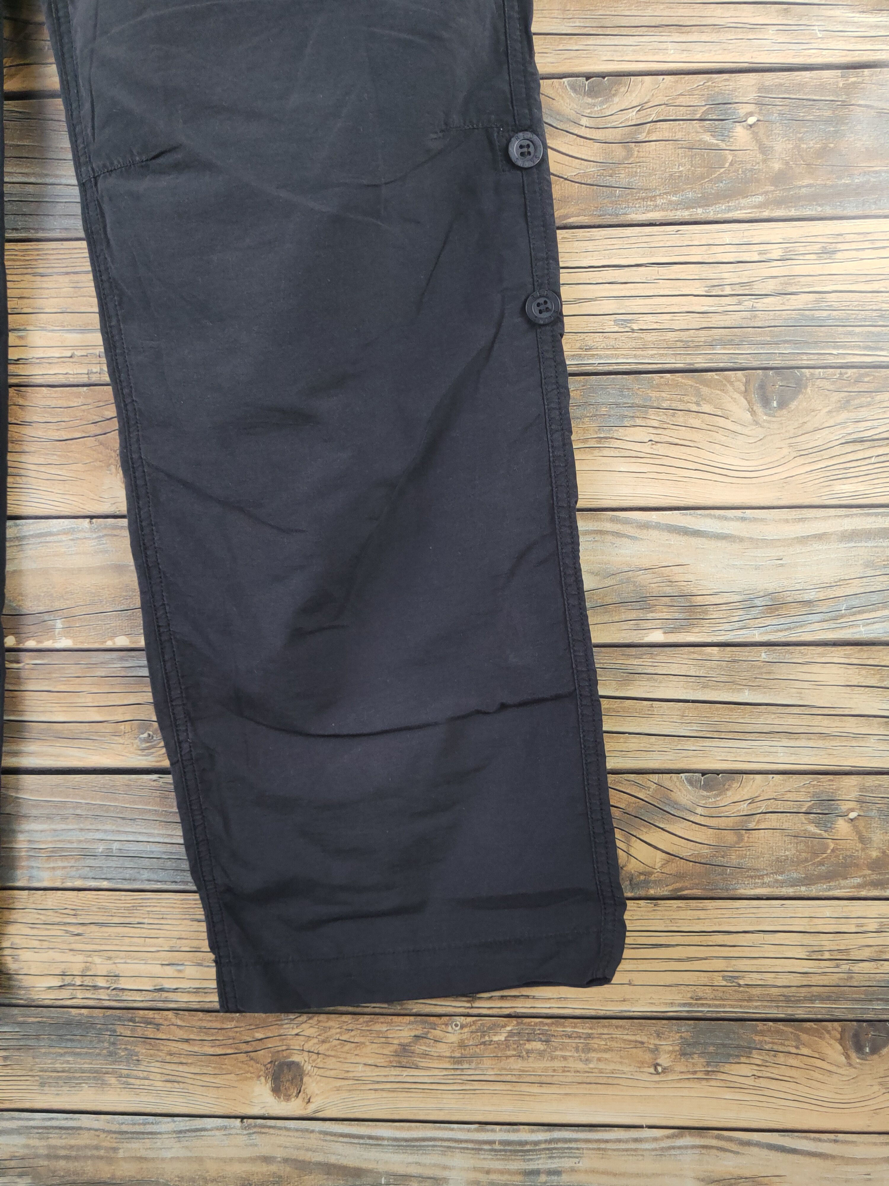 Japanese Brand DL Redskins Black Multipocket Cargo Pants #1925 Size US 31 - 7 Thumbnail