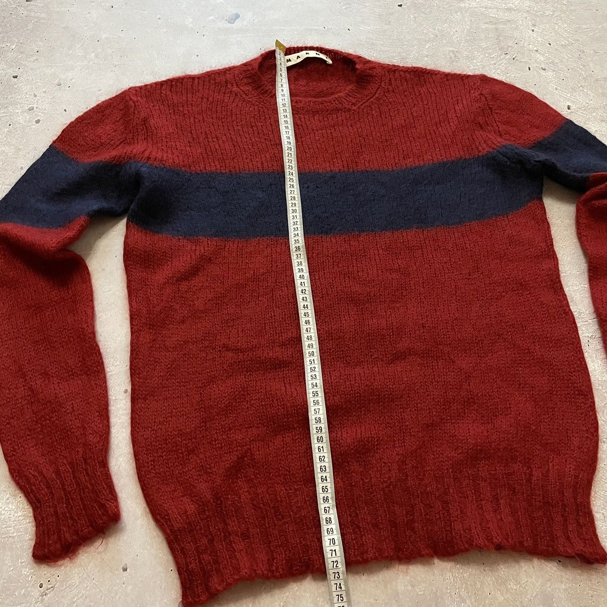 Japanese Brand × Marni Marni Mohair sweater Striped Size 50 Medium Men’s Size Size US M / EU 48-50 / 2 - 5 Thumbnail