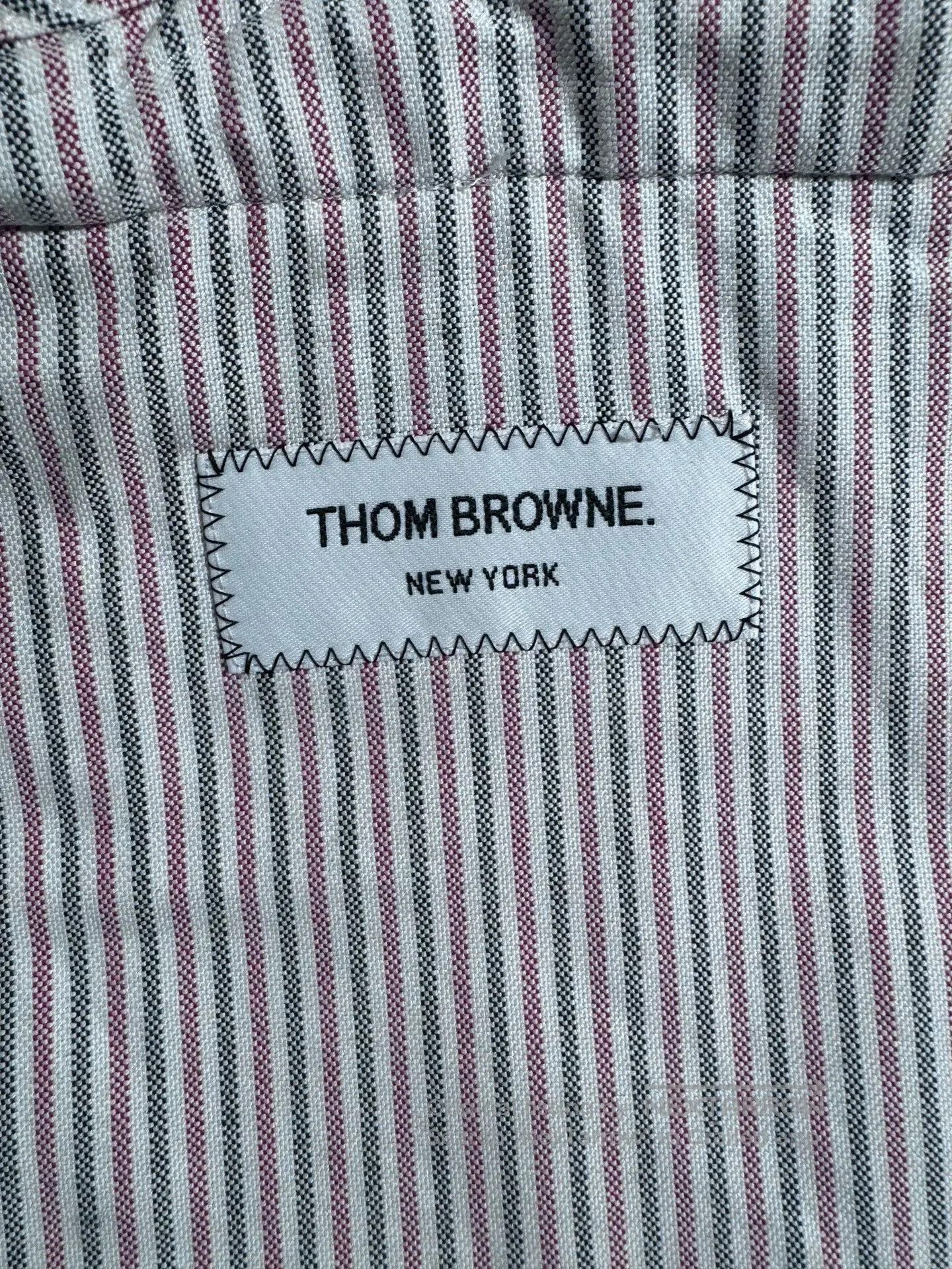 Thom Browne Thom Browne Navy Blazer with Stripe Detail. Size US M / EU 48-50 / 2 - 6 Thumbnail