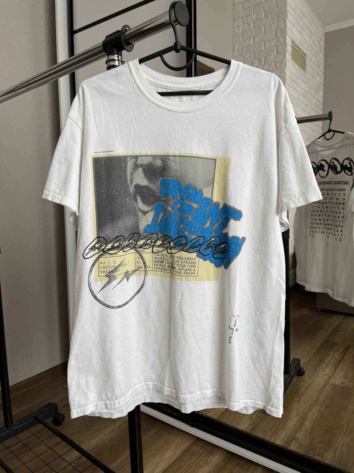 Fragment Design Cactus Jack Travis Scott Fragment T-Shirt Tee Size US M / EU 48-50 / 2 - 3 Thumbnail
