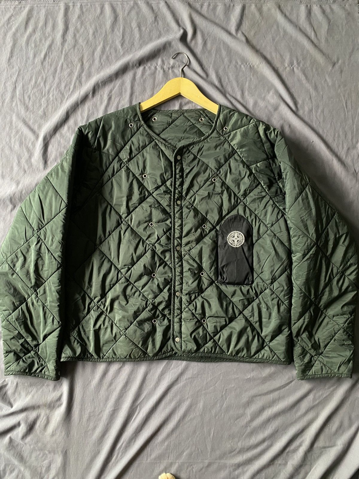 Vintage Stone Island Quilted Bomber Stone Island × Vintage Vintage 
