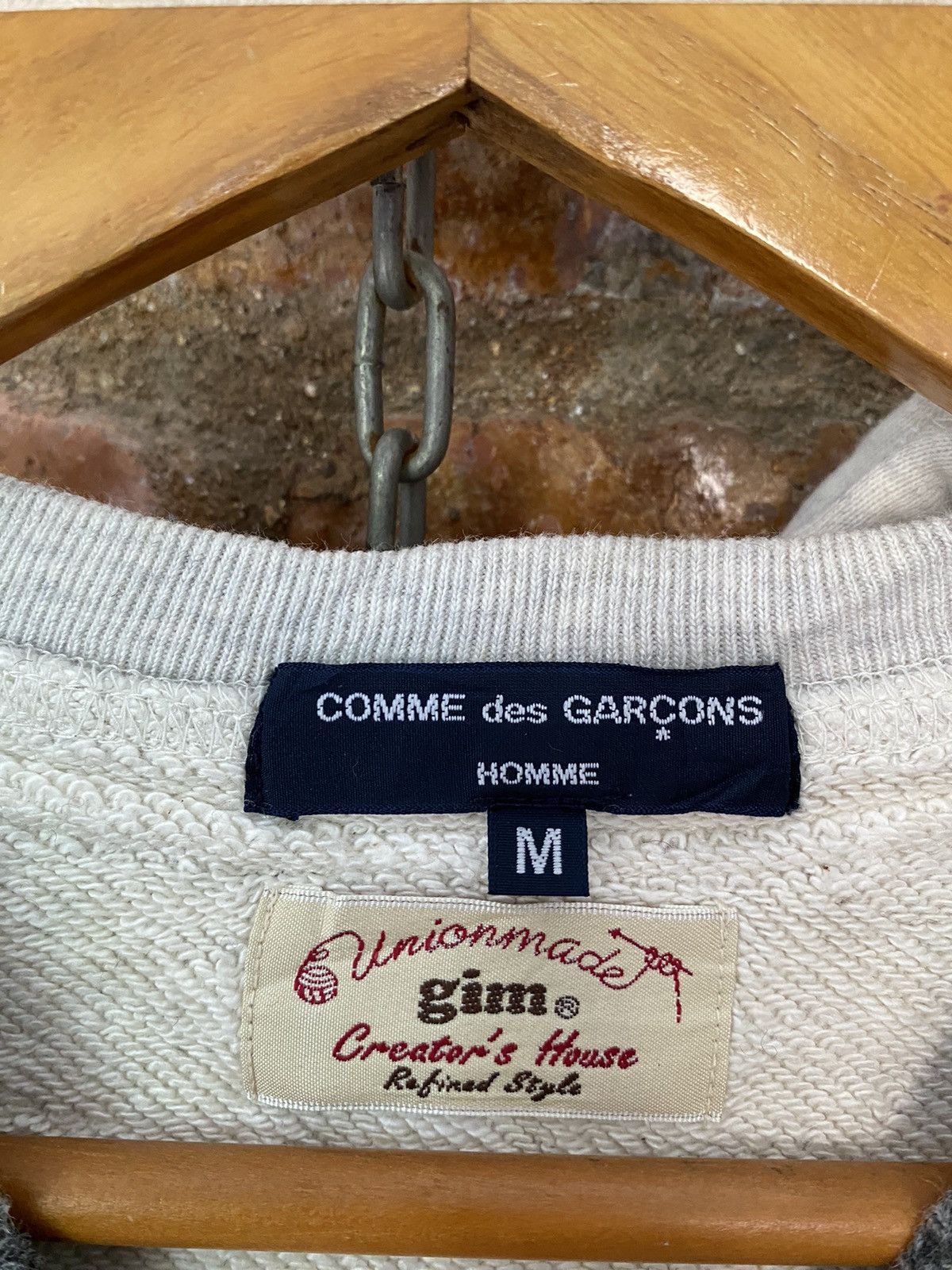 Comme des Garcons Homme AW14 CDGh Hand Knit native hoodie Size US M / EU 48-50 / 2 - 11 Thumbnail