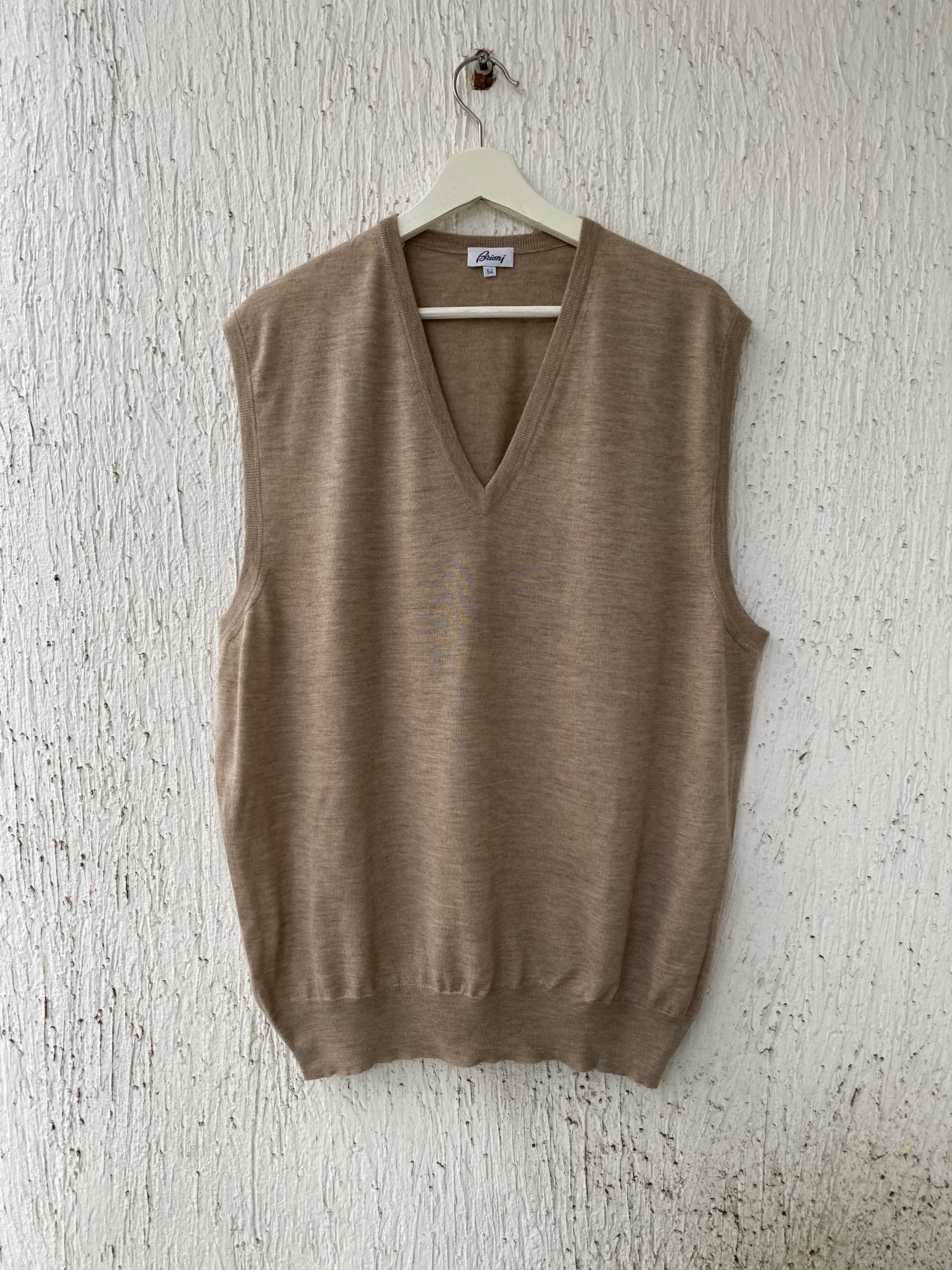Brioni cashmere and silk knit vest Size US L / EU 52-54 / 3 - 1 Thumbnail