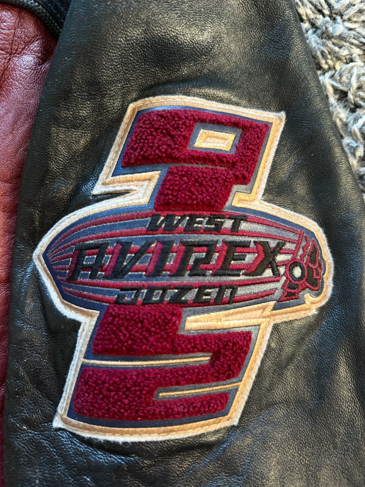 Avirex Avirex Cascade Renegades Leather Jacket Size US XXL / EU 58 / 5 - 6 Thumbnail