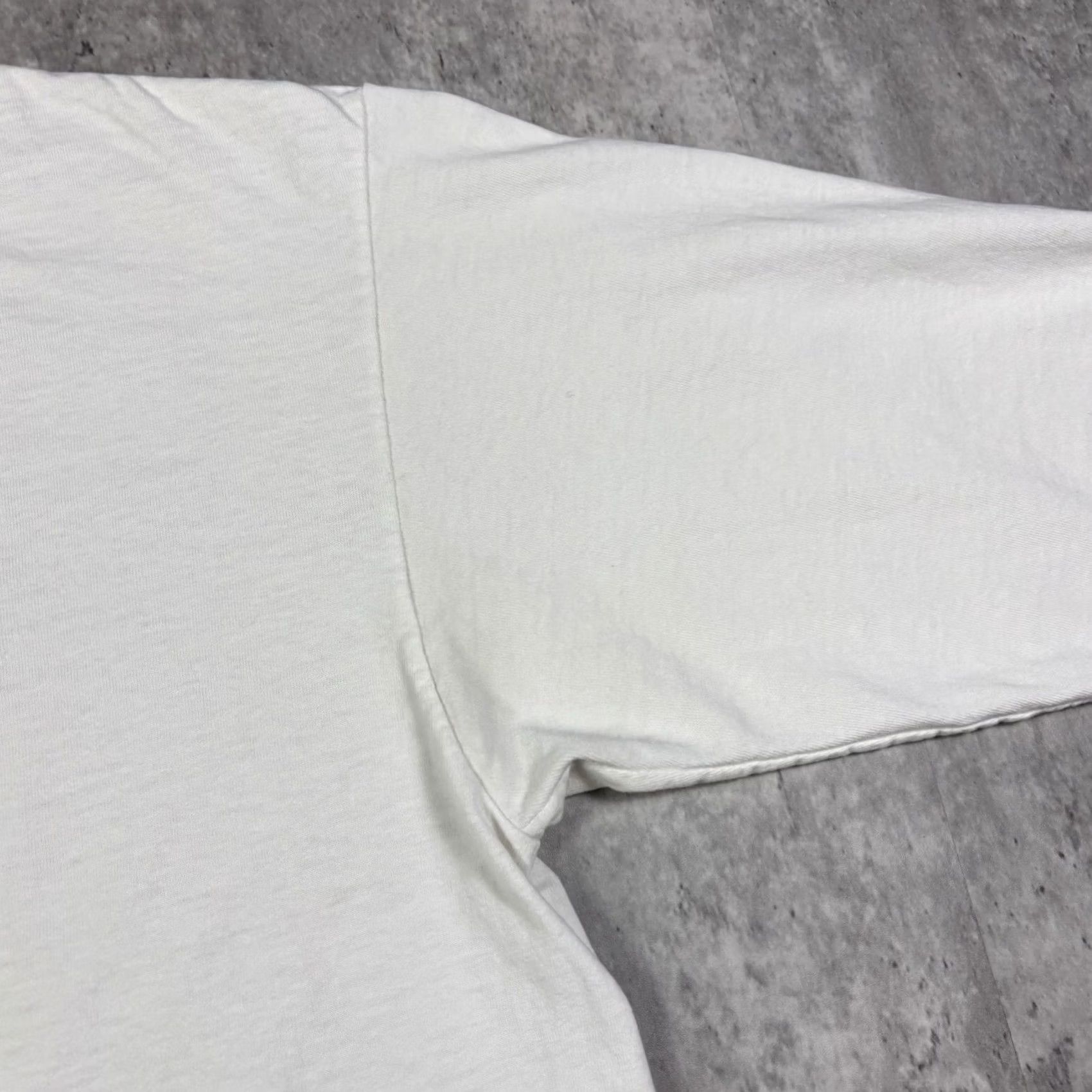 Delta VINTAGE Borgata Nautical Orignal White Long Sleeve T Shirt Mens Large Size US L / EU 52-54 / 3 - 6 Thumbnail