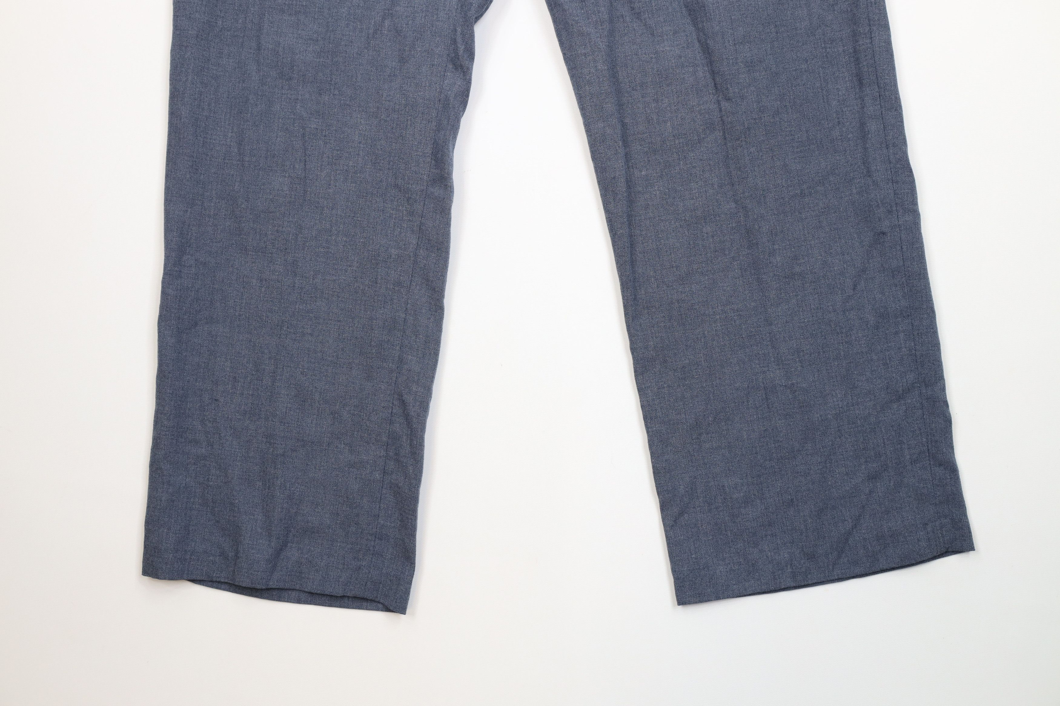 Vintage Vintage 70s Streetwear Knit Flared Wide Leg Chino Pants USA Size US 36 / EU 52 - 4 Thumbnail