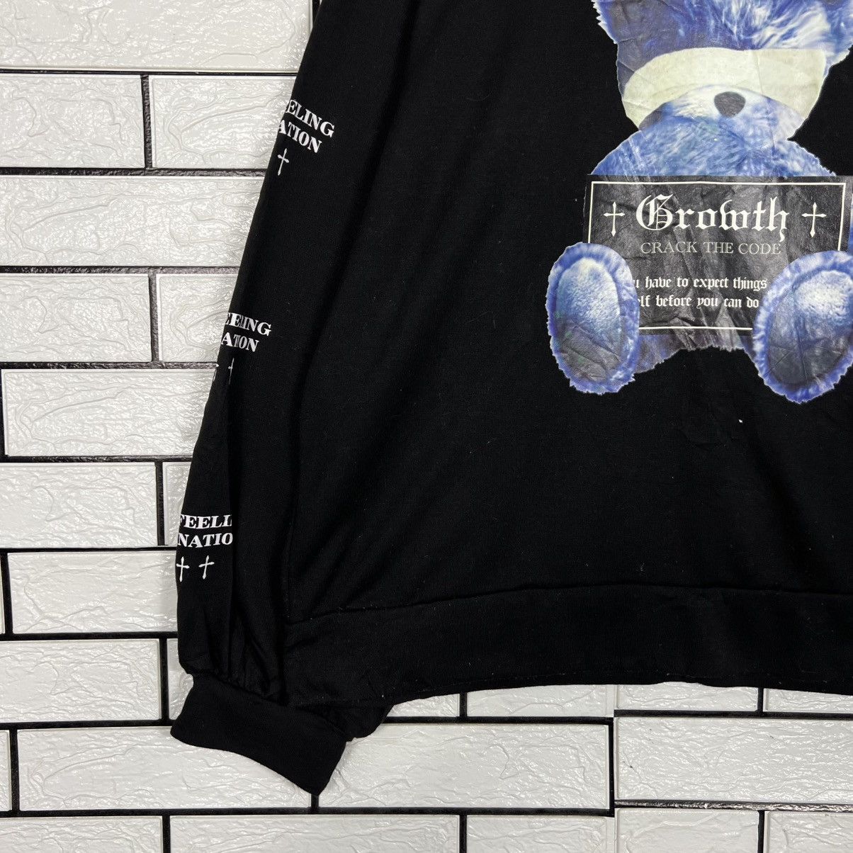 Japanese Brand Blind Bear Graphic Big Logo Lolita Punk Hoodies #4209-C192 Size US XL / EU 56 / 4 - 5 Thumbnail