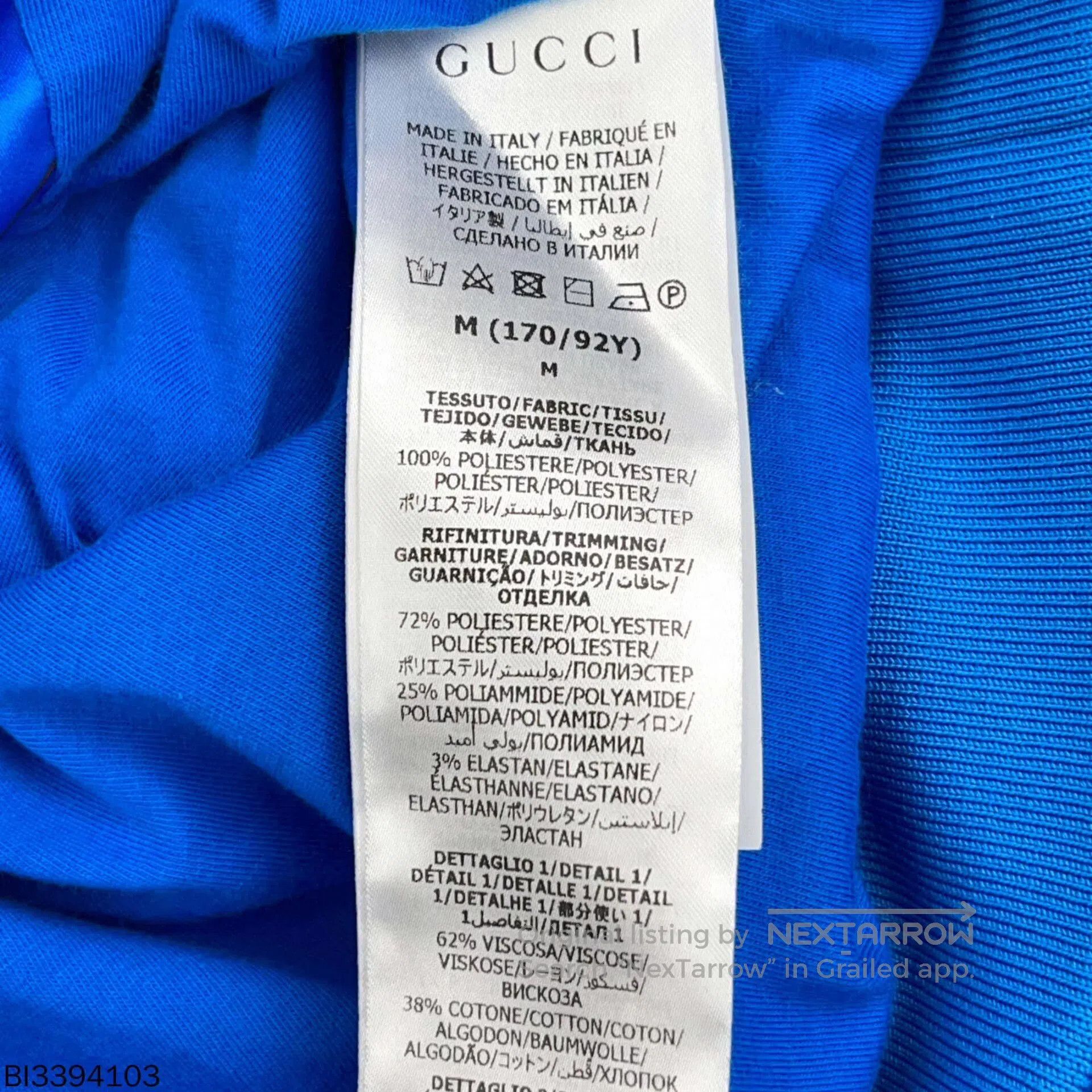 Gucci gucci x adidas hooded sports jacket M. Size US M / EU 48-50 / 2 - 4 Thumbnail