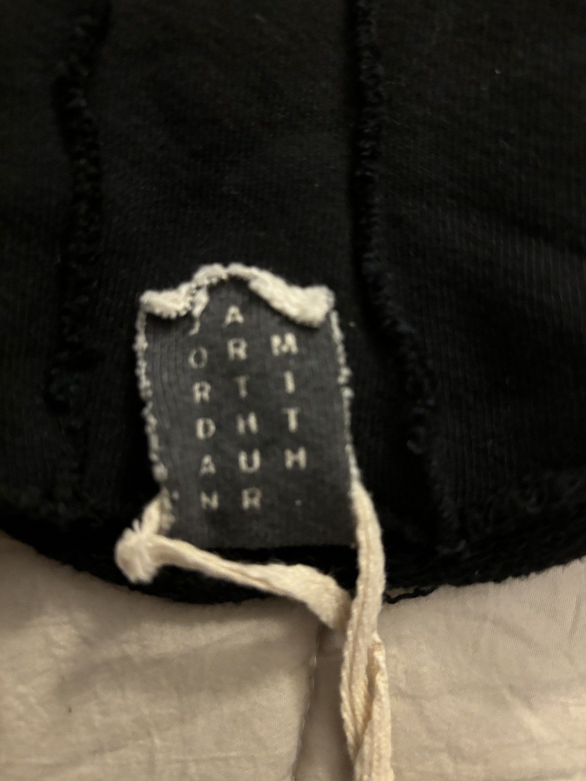 Jordan Arthur Smith Collection 2 Black Dip Dyed Reversible Human Sweater Size US L / EU 52-54 / 3 - 9 Thumbnail