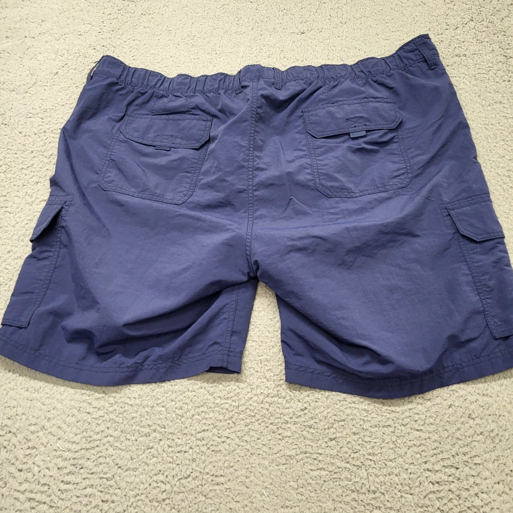 Lands' End Lands' End Shorts Men's 3XL Blue Belted Cargo Hiking Boating Outdoors Fishing Pockets Cargo Short Regular Mens Blue 3XL Lands' End Size US 39 - 5 Thumbnail