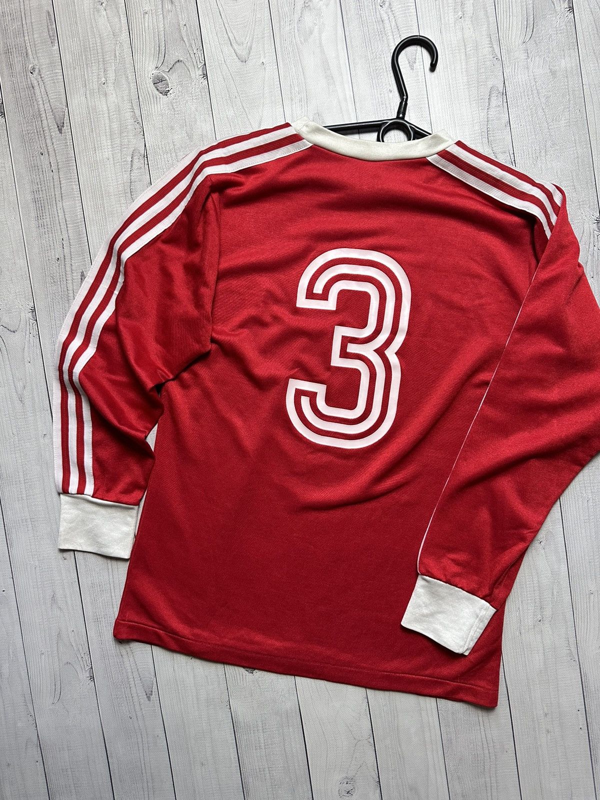 Vintage Vintage retro Adidas west Germany soccer jersey size M 3 Size US M / EU 48-50 / 2 - 1 Thumbnail