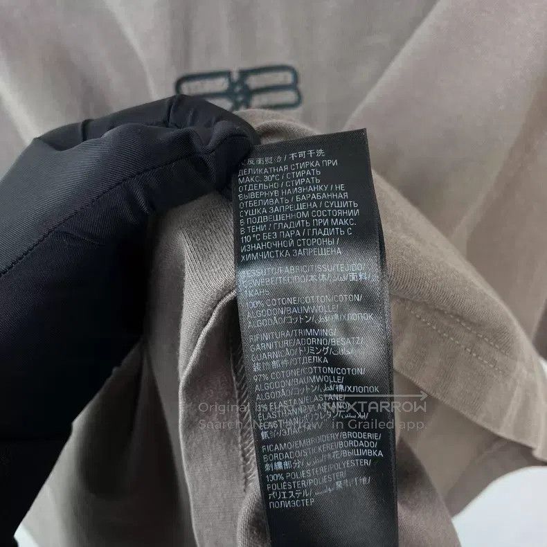 Balenciaga Balenciaga Cotton T-shirt Size US M / EU 48-50 / 2 - 8 Thumbnail