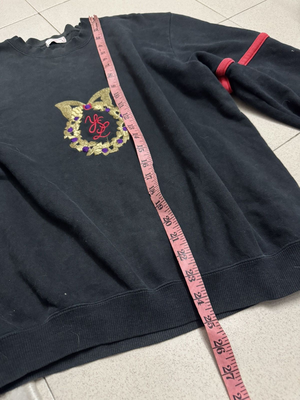Yves Saint Laurent VINTAGE YSL SWEATSHIRT JUMPER Size US M / EU 48-50 / 2 - 7 Thumbnail