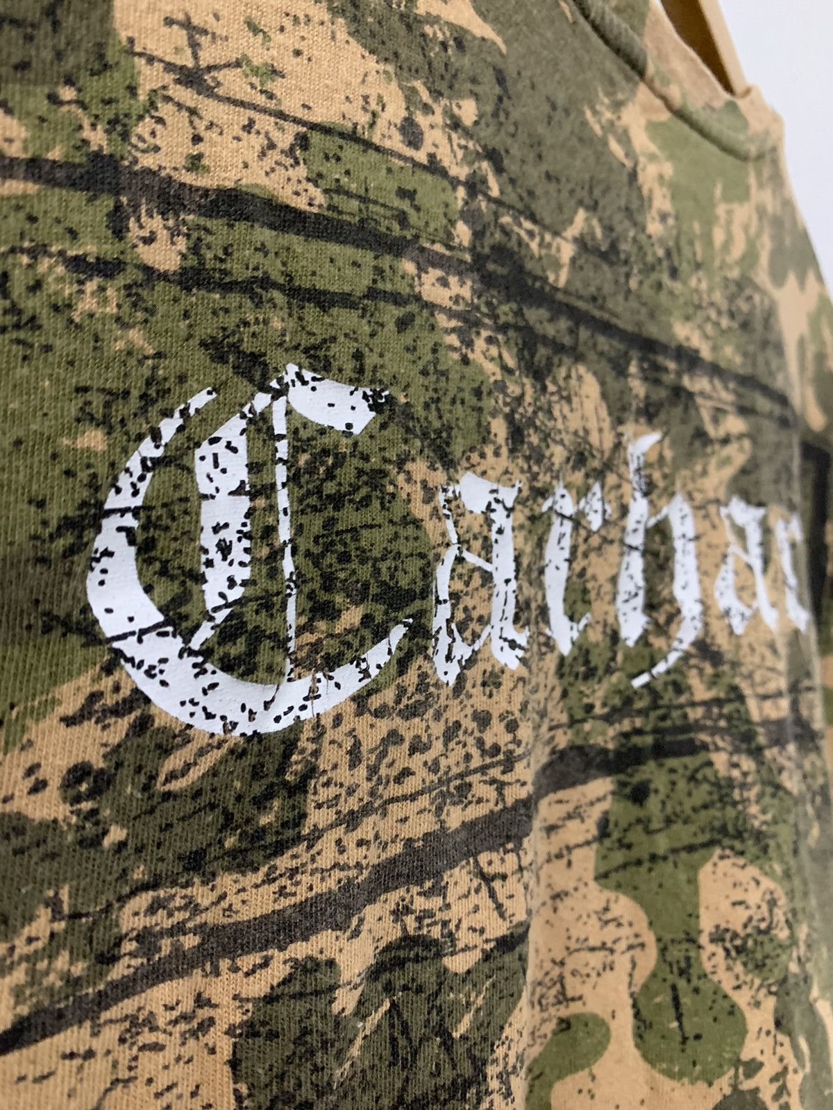 Carhartt Carhartt Camo Big Back Spellout Size US L / EU 52-54 / 3 - 7 Thumbnail