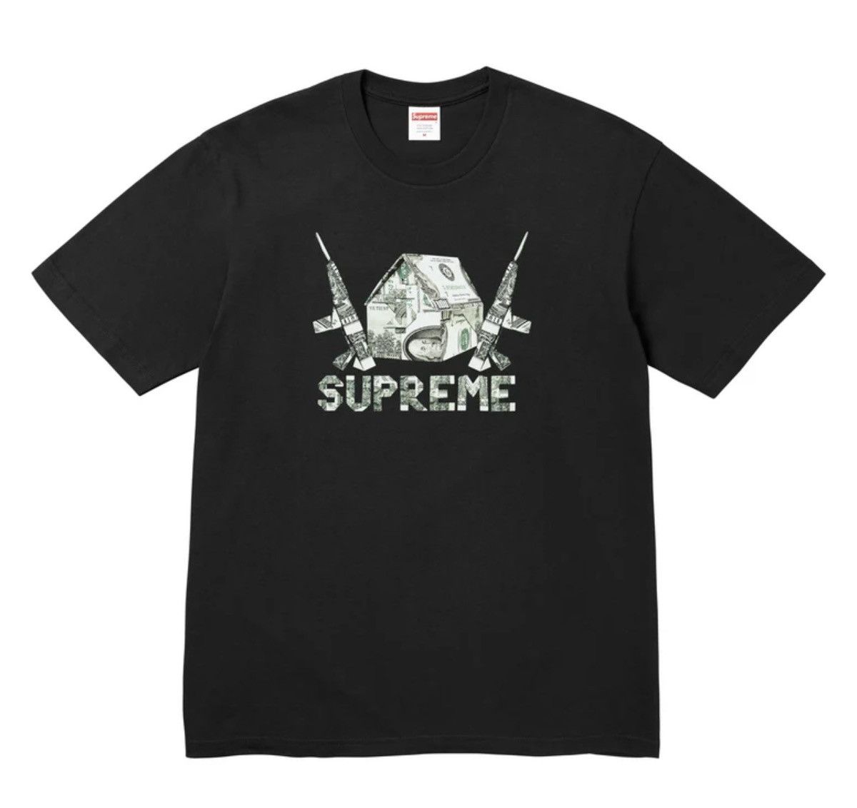 Supreme Black origami supreme tee ss26 Size US L / EU 52-54 / 3 - 1 Thumbnail