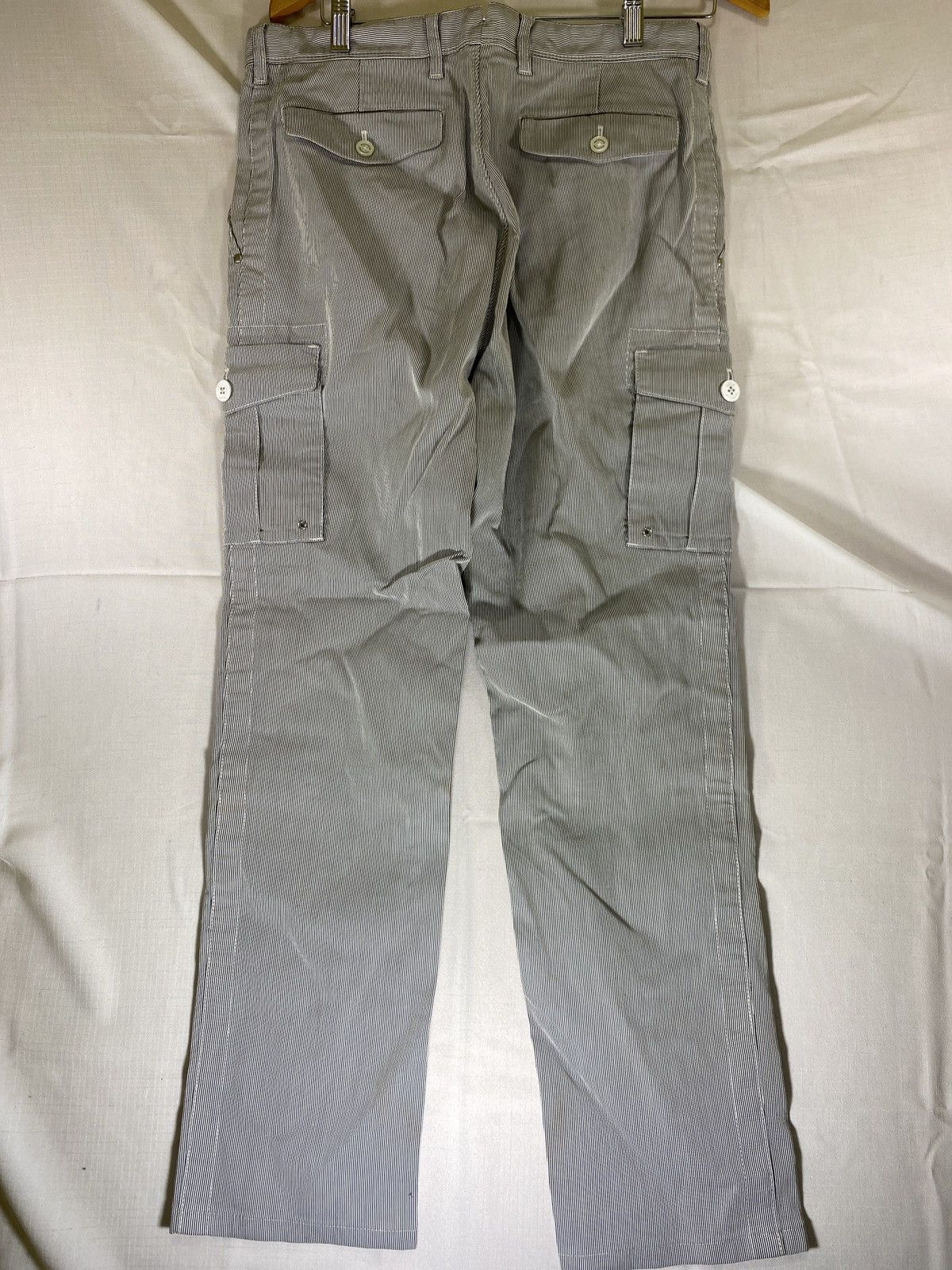 Mackintosh mackintosh philosophy pin stripe cargo pants Size US 32 / EU 48 - 2 Thumbnail
