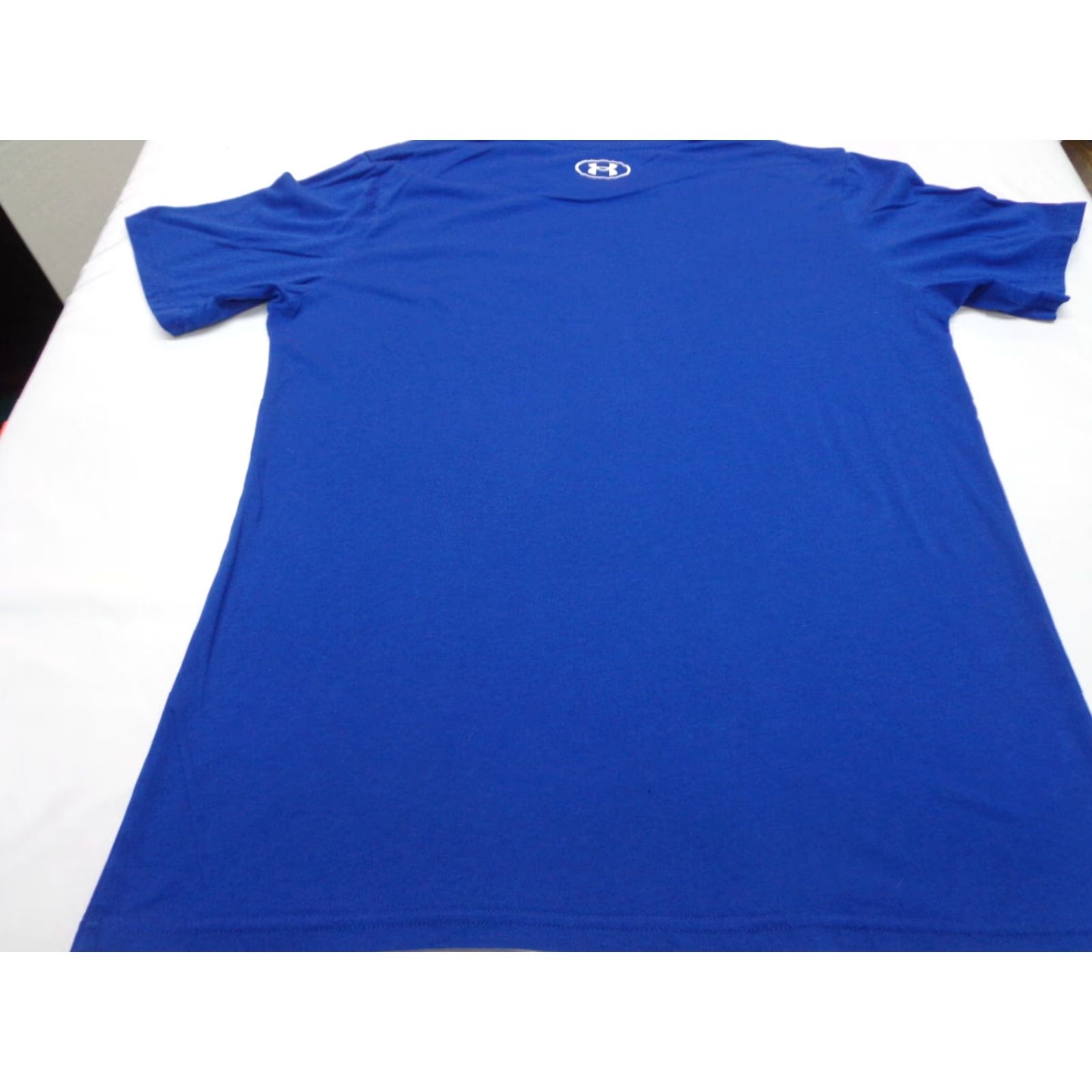 Under Armour Under Armour Logo Men's Royal Blue Crewneck Short Sleeve T-Shirt Size M Loose Fit Activewear Casual Size US M / EU 48-50 / 2 - 7 Thumbnail