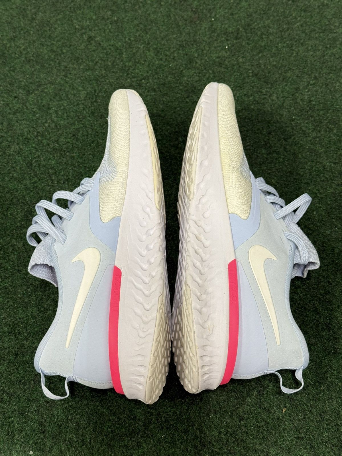 Nike Nike Odyssey React 2 Flyknit Hydrogen Blue White AH1016-401 Size US 10 / IT 40 - 3 Thumbnail