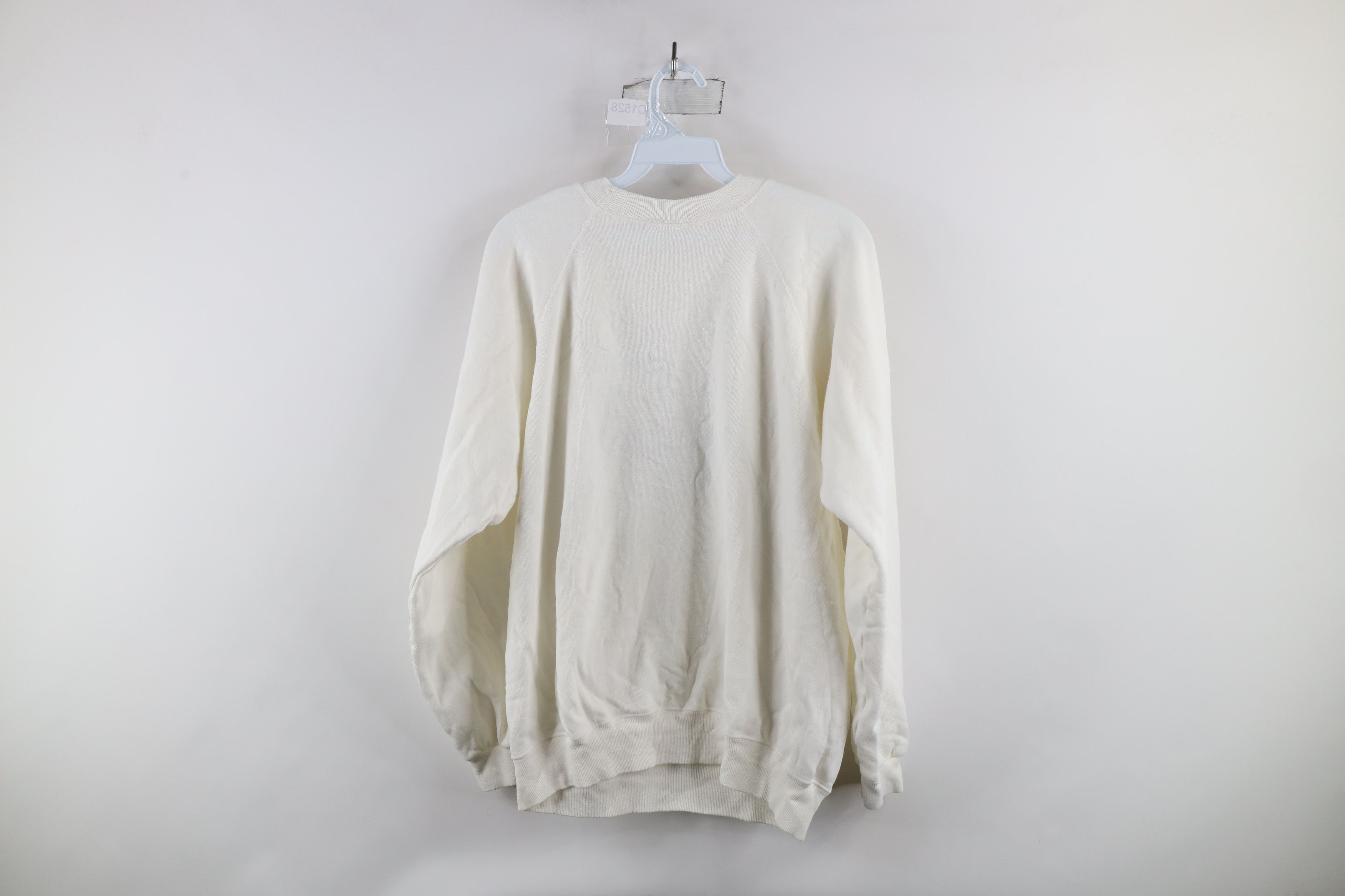 Hanes × Vintage Vintage 80s Tandem Computers On COO Sweatshirt White USA Size US L / EU 52-54 / 3 - 7 Thumbnail