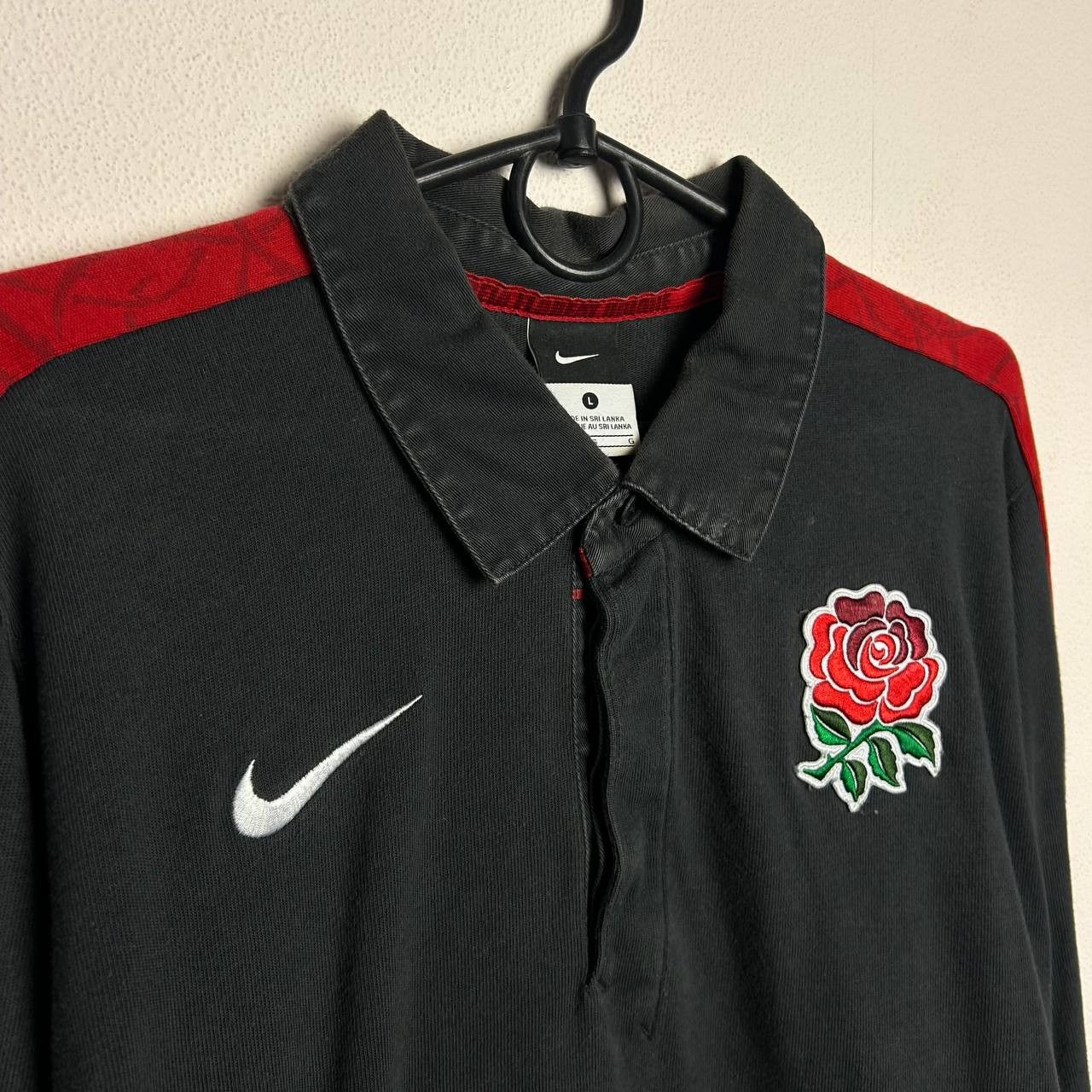 Nike Vintage nike England rugby O2 sportswear longsleeve Size US L / EU 52-54 / 3 - 3 Thumbnail
