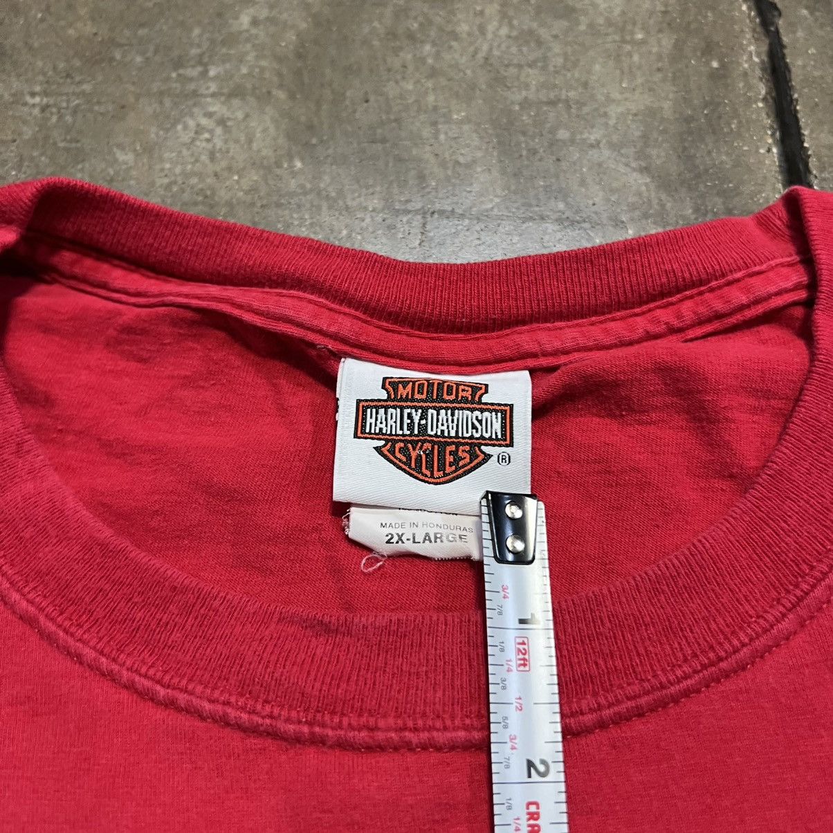 Harley Davidson Vintage Harley Davidson Michigan Motorcycle Biker Tee Eagle Size US XXL / EU 58 / 5 - 7 Thumbnail