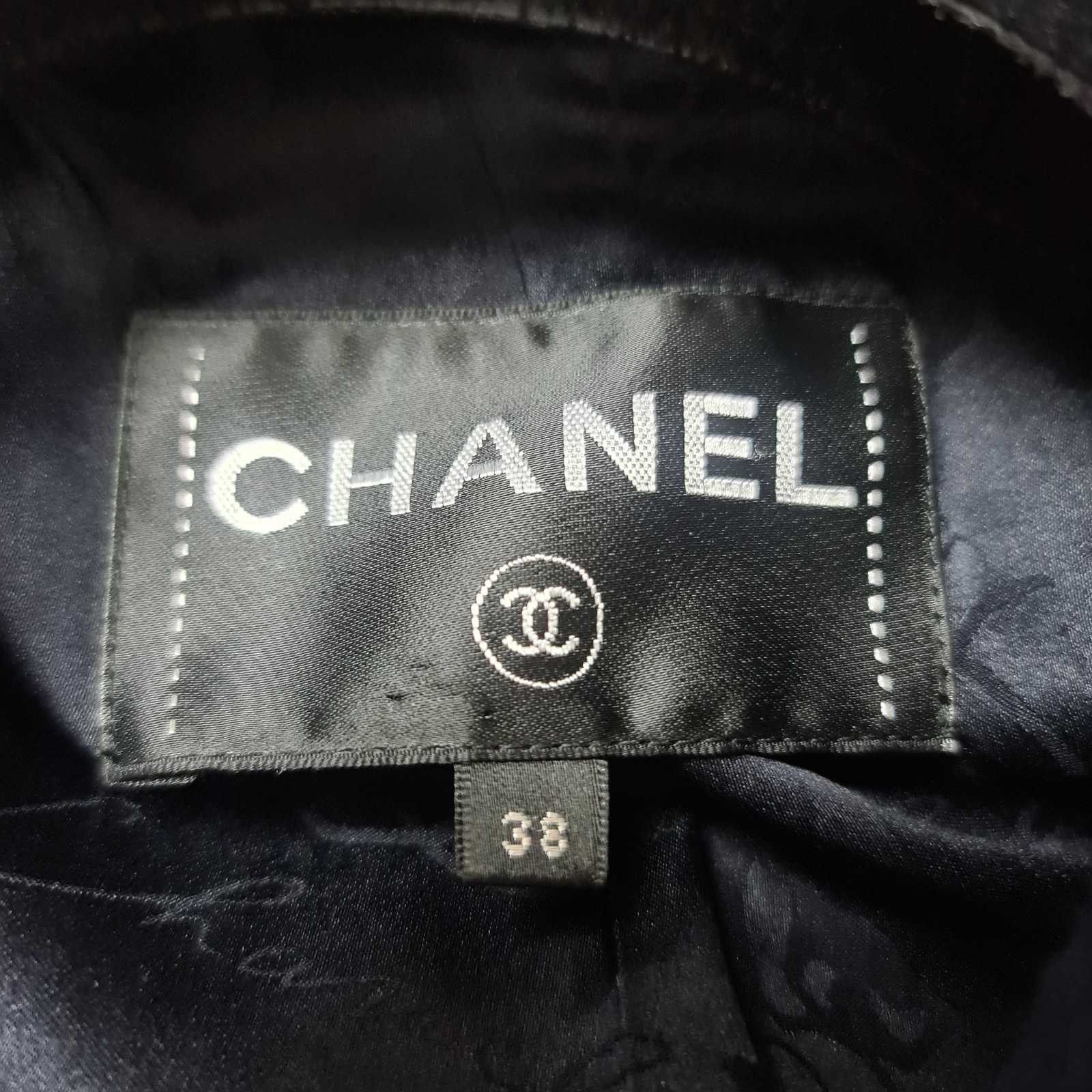 Chanel Chanel Navy Blue Wool Double-Breasted Peacoat Sz.38 Size S / US 4 / IT 40 - 8 Thumbnail