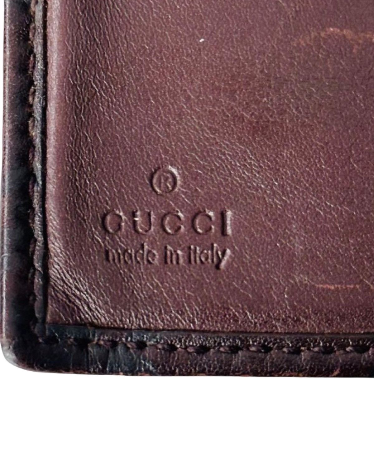 Gucci 🇮🇹MADE IN ITALY🇮🇹 GUCCI Leather Wallet Size ONE SIZE - 11 Thumbnail