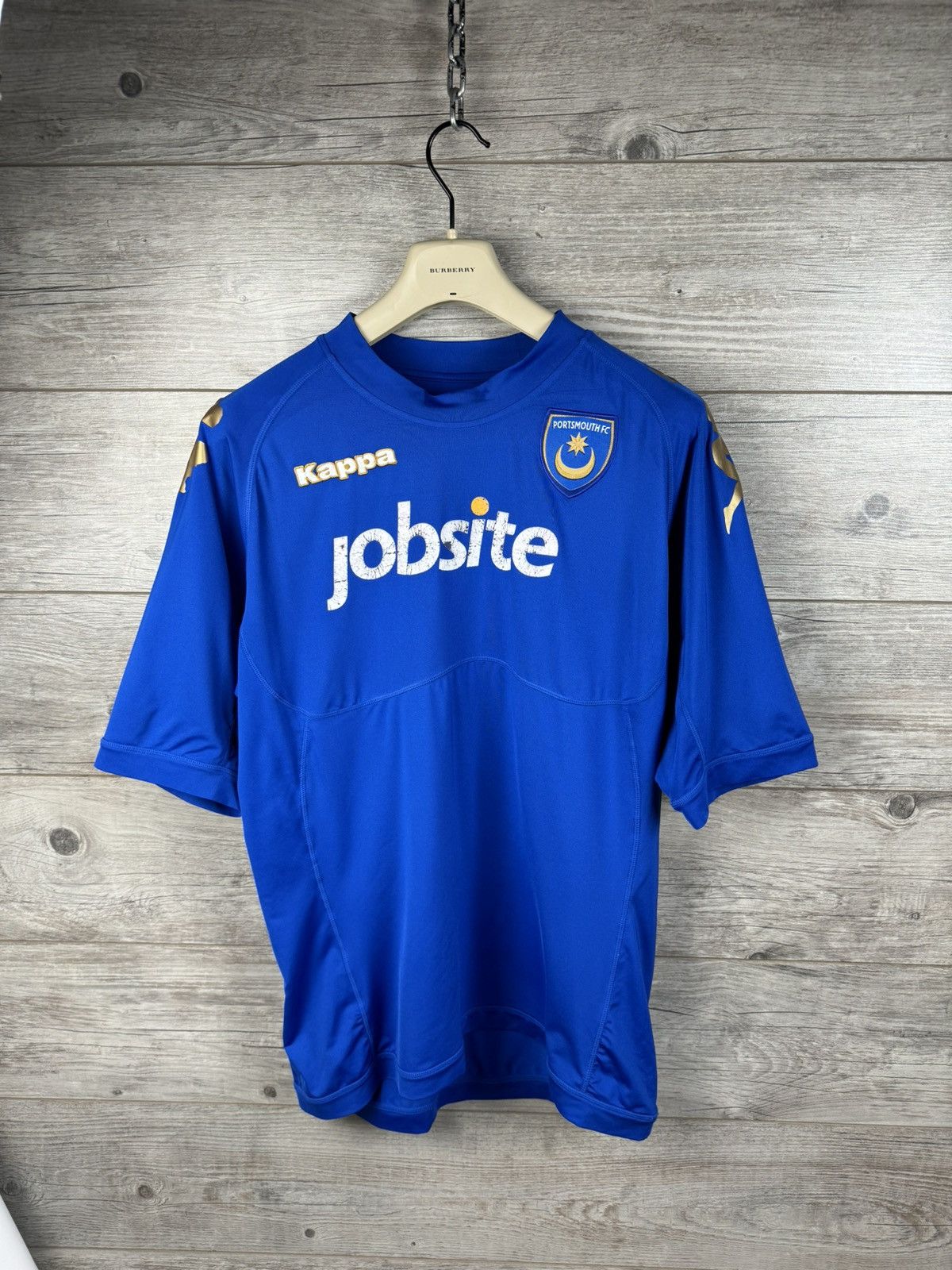 Kappa × Vintage Portsmouth FC Football Shirt Soccer Kappa Jersey Size US XL / EU 56 / 4 - 2 Thumbnail
