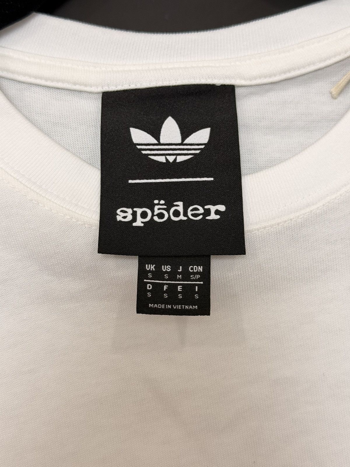 Sp5der SP5DER X Adidas Tee - White Size US S / EU 44-46 / 1 - 5 Thumbnail
