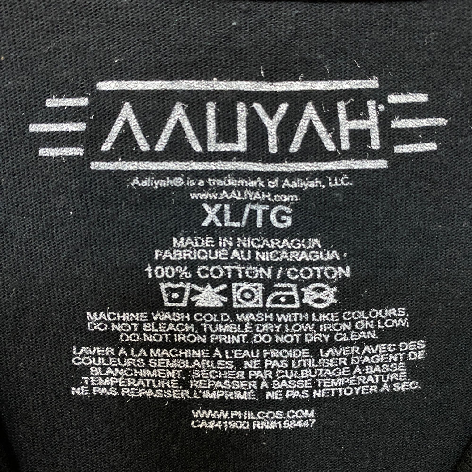 Urban Outfitters Aaliyah Princess of RnB Vtg Style Tee XL Size US XL / EU 56 / 4 - 4 Thumbnail