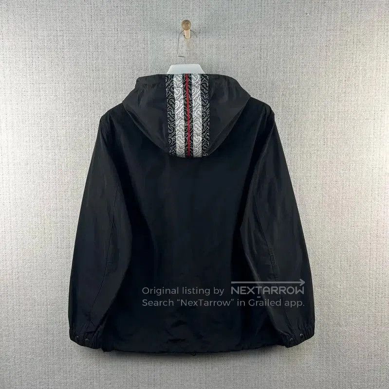 Burberry Burberry Black Nylon Print Men's Jacket. Size US S / EU 44-46 / 1 - 2 Thumbnail