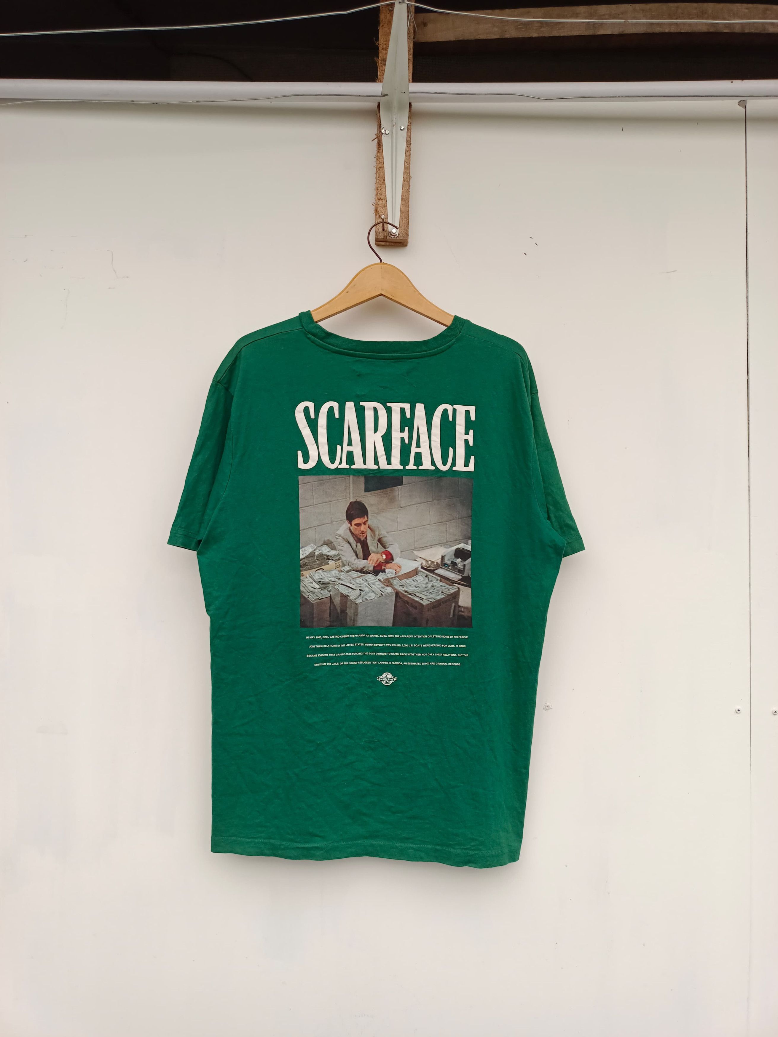 Vintage SCARFACE Size US XL / EU 56 / 4 - 2 Thumbnail