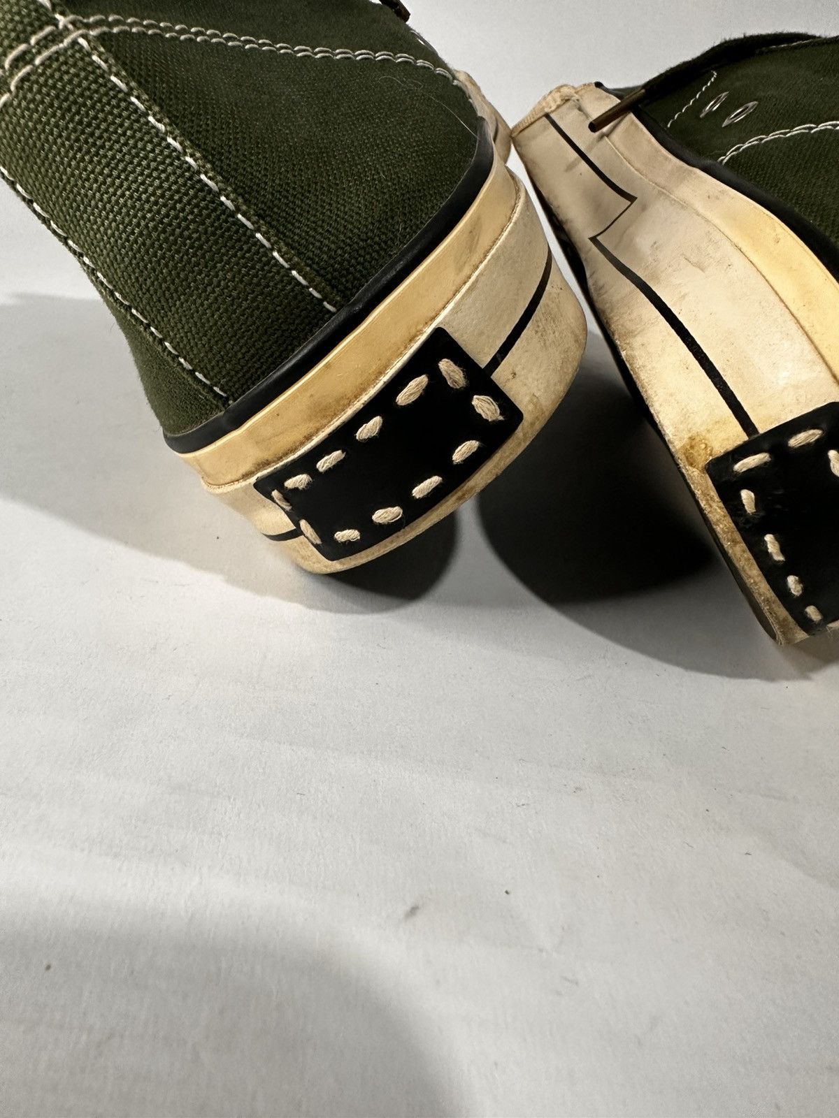 Visvim VISVIM SKAGWAY GREEN HI TOP SNEAKERS . Size US 8 / EU 41 - 9 Thumbnail