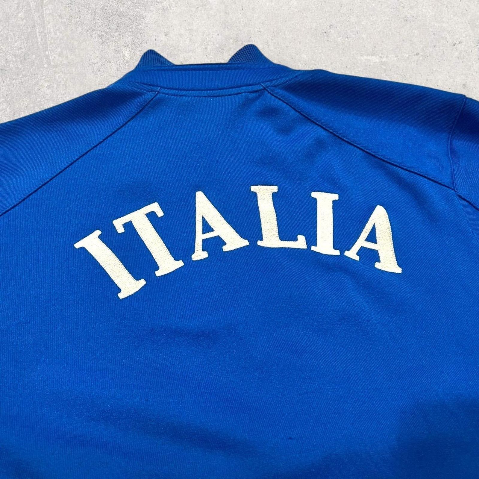 Puma Puma x Italy Flag 2004 Blue 1/4 Zip Soccer Training Jacket Size US M / EU 48-50 / 2 - 2 Thumbnail