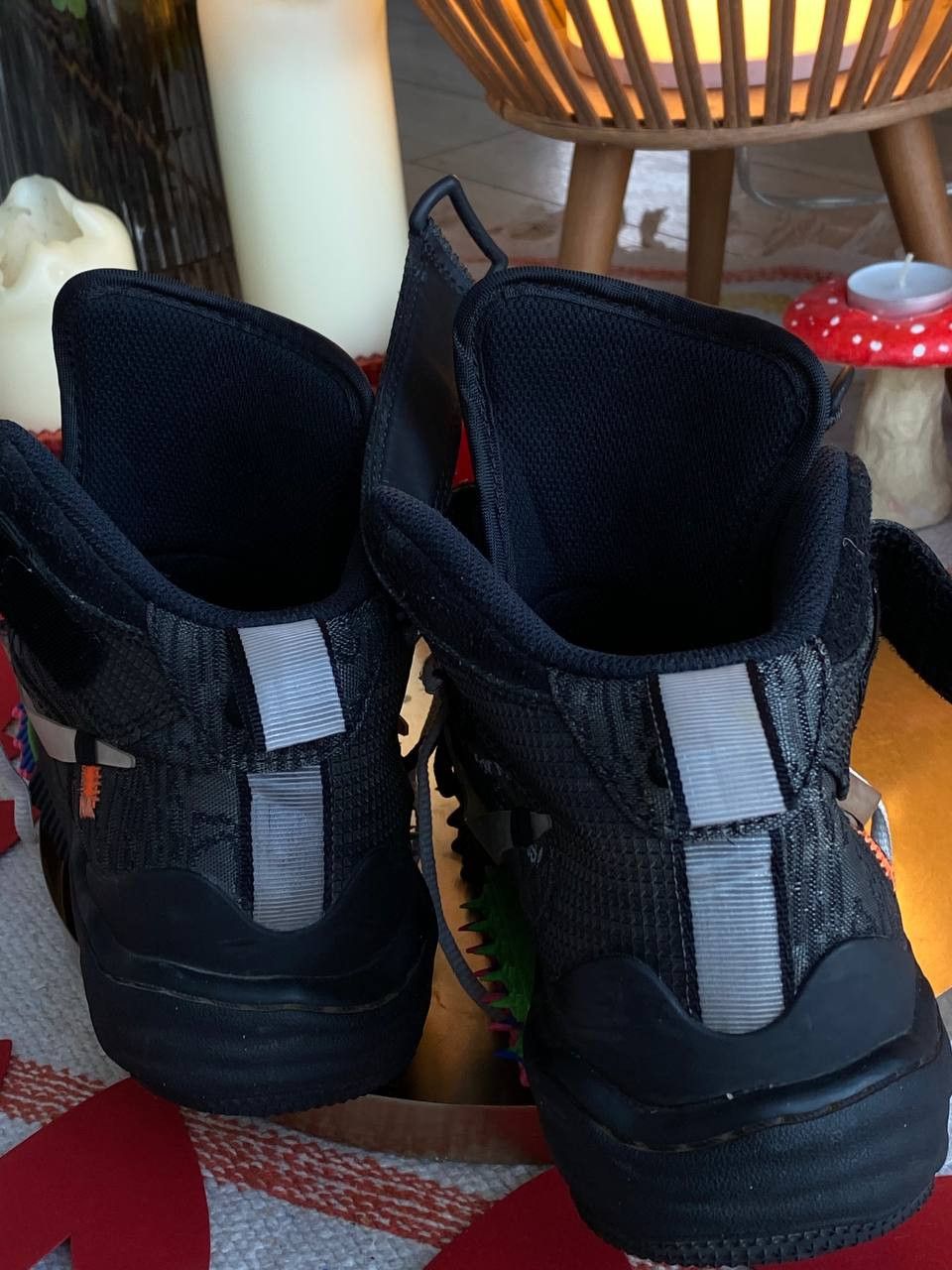 Nike × Off-White Nike x Off-White Air Force 1 Low Black DO6290-001 Size US 6.5 / EU 39-40 - 8 Thumbnail
